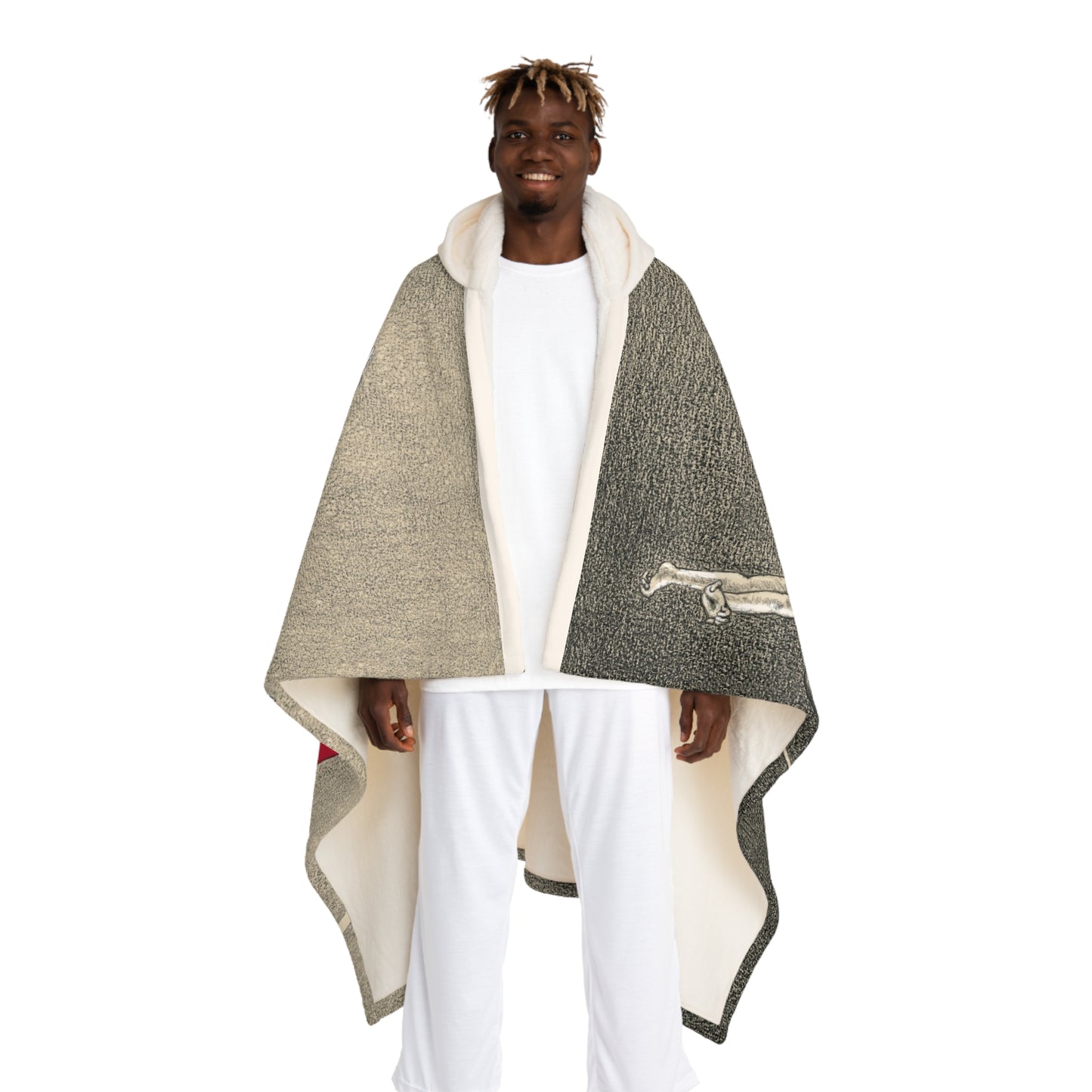 Hooded Sherpa Blanket - Balance