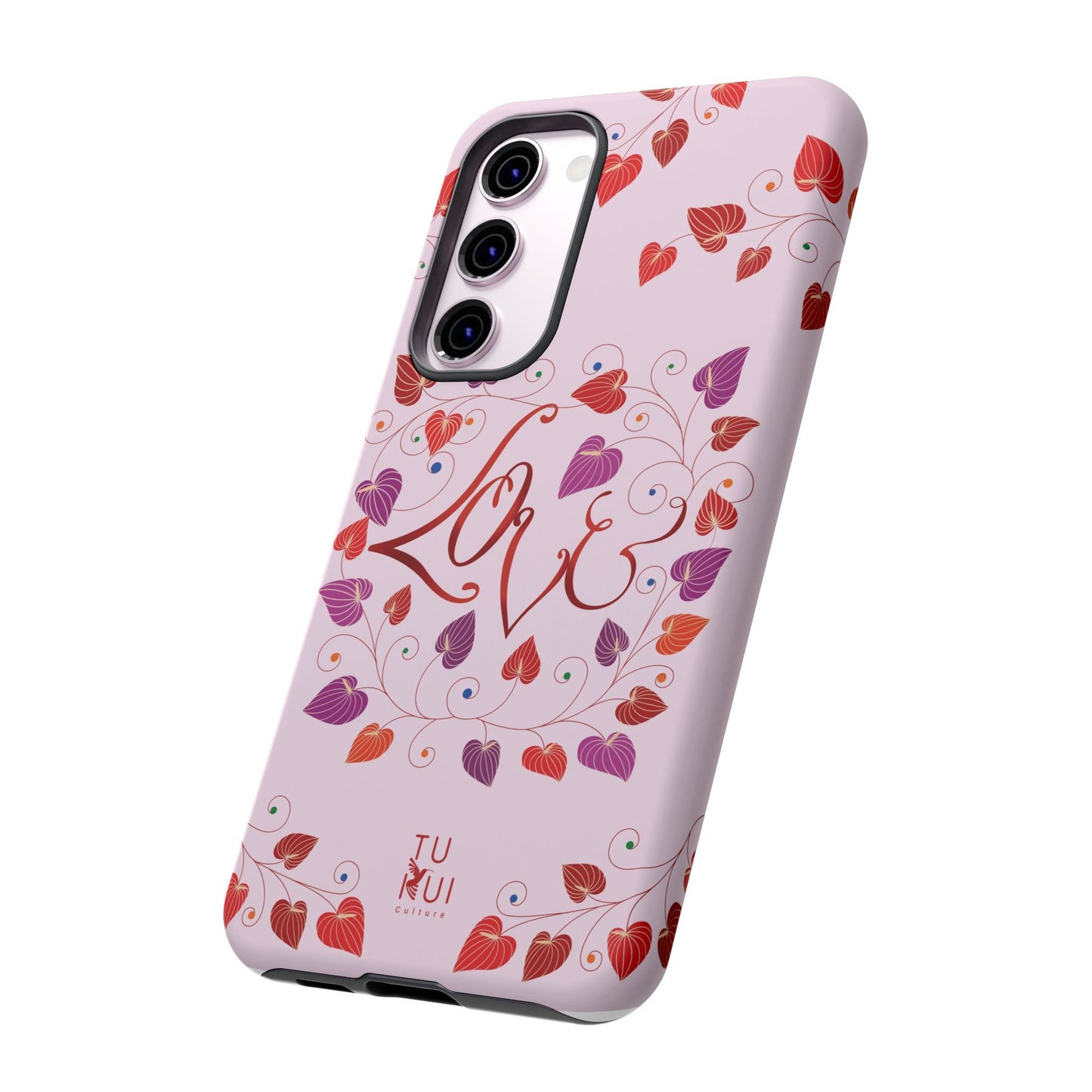 Phone Case - 'Love' Lettering Illustration