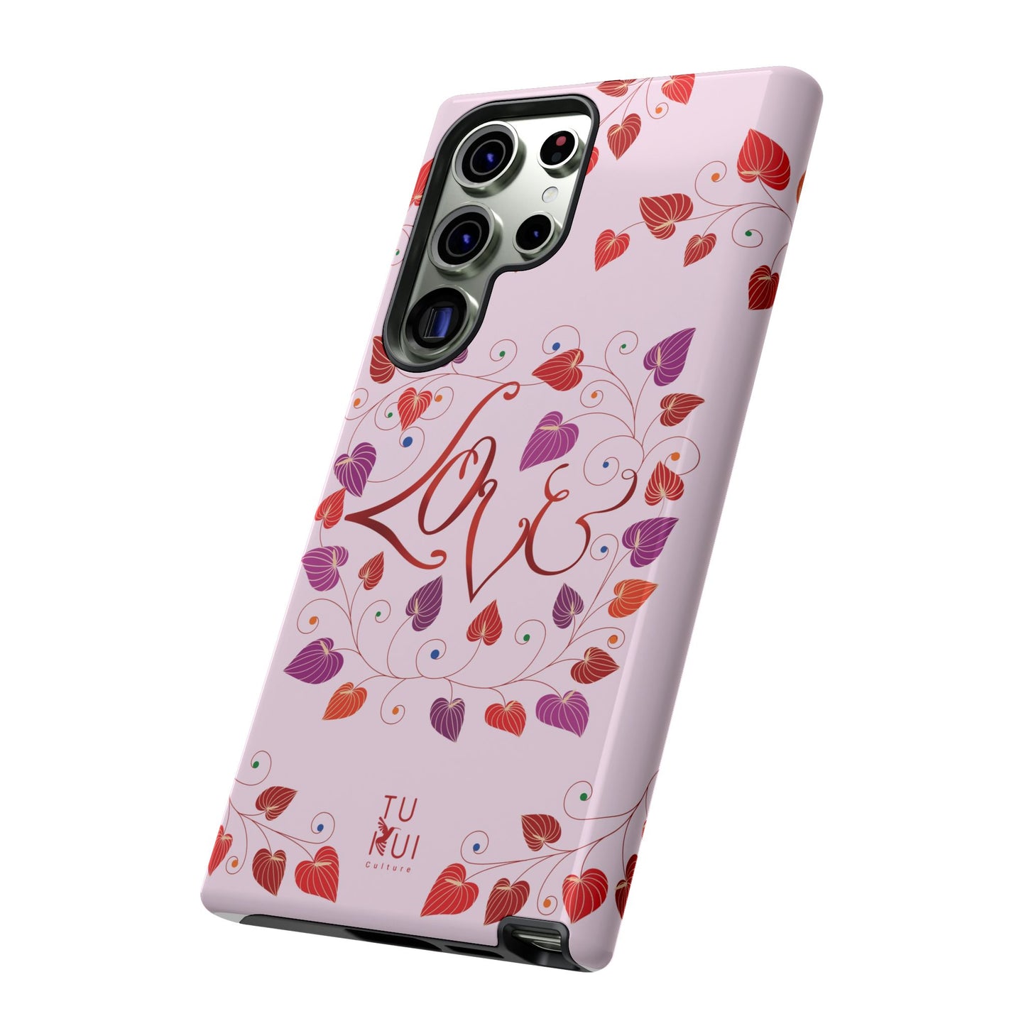 Phone Case - 'Love' Lettering Illustration