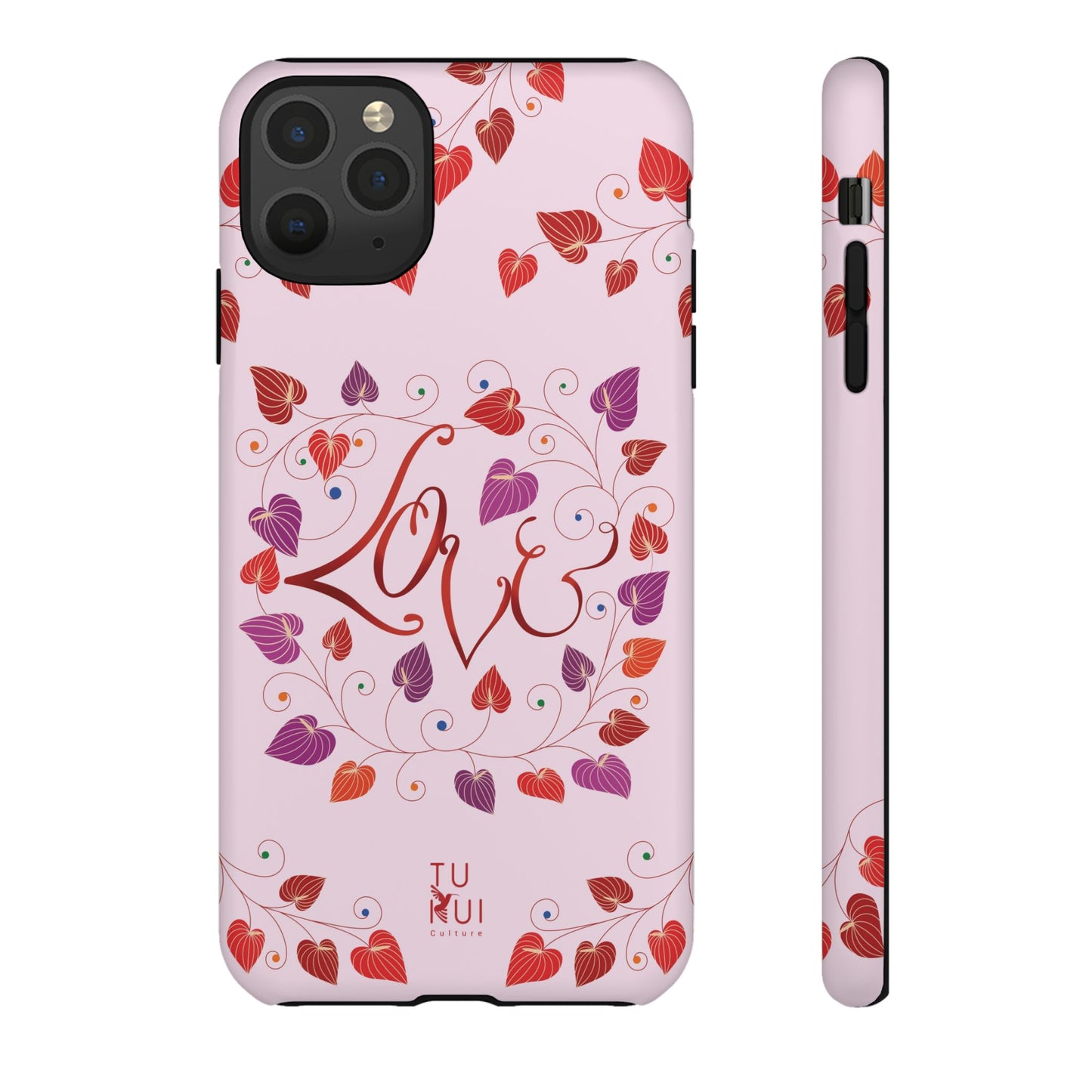 Phone Case - 'Love' Lettering Illustration