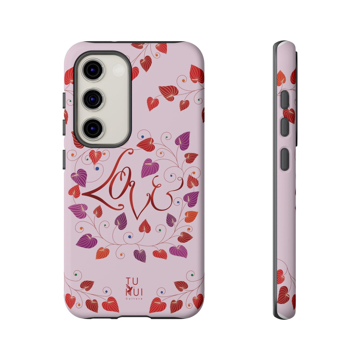 Phone Case - 'Love' Lettering Illustration