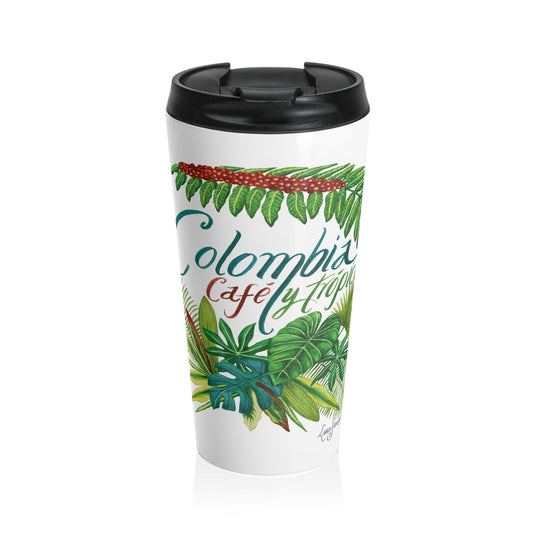 Colombia, Coffee and Tropic - Travel Mug