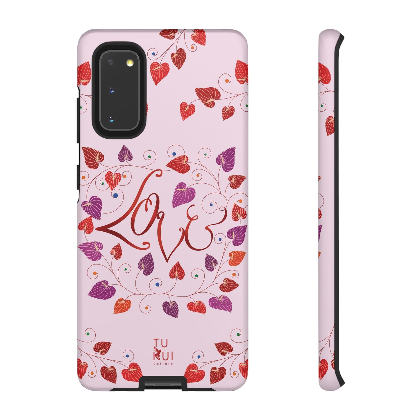 Phone Case - 'Love' Lettering Illustration