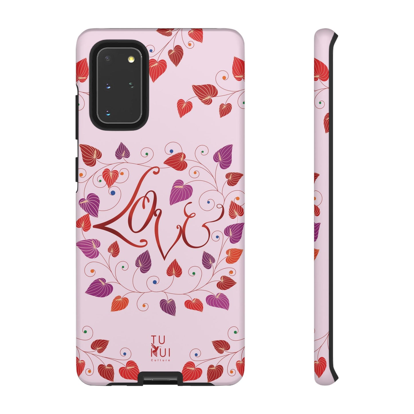 Phone Case - 'Love' Lettering Illustration