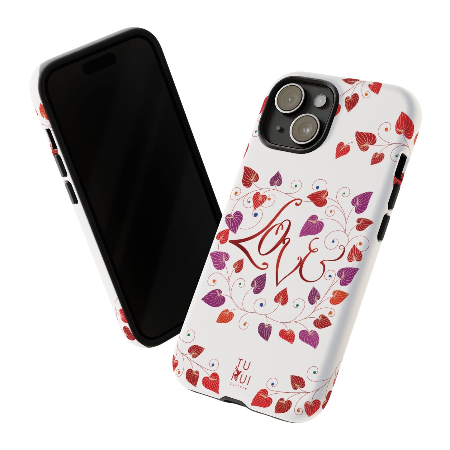 Phone Case - Love Illustration (White)