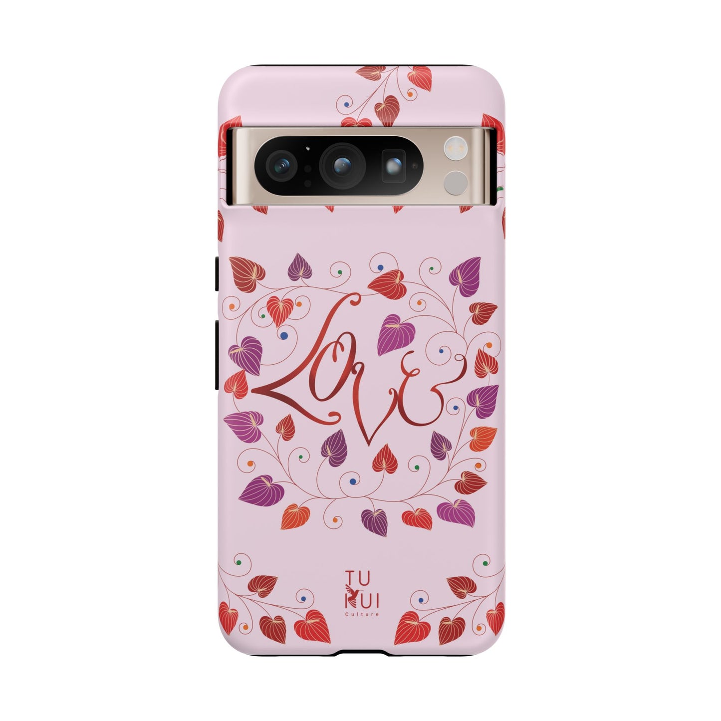 Phone Case - 'Love' Lettering Illustration