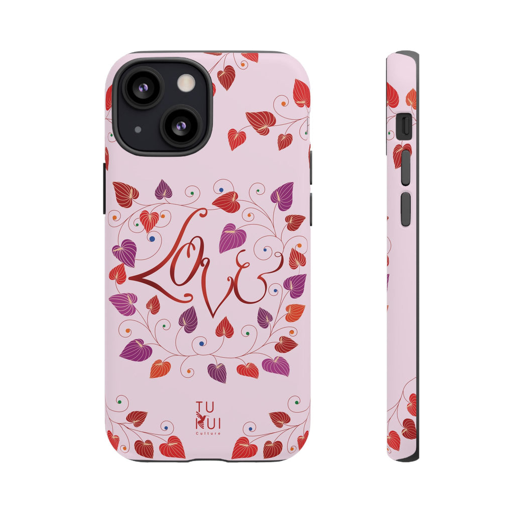 Phone Case - 'Love' Lettering Illustration