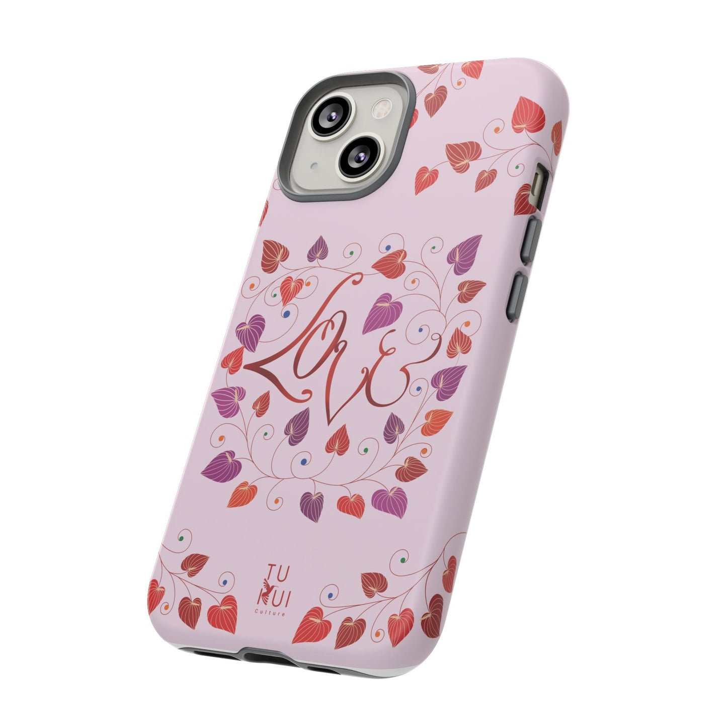 Phone Case - 'Love' Lettering Illustration