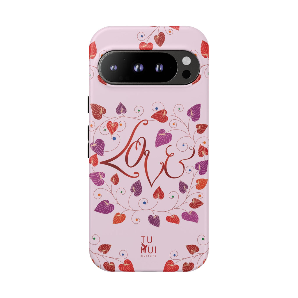 Phone Case - 'Love' Lettering Illustration