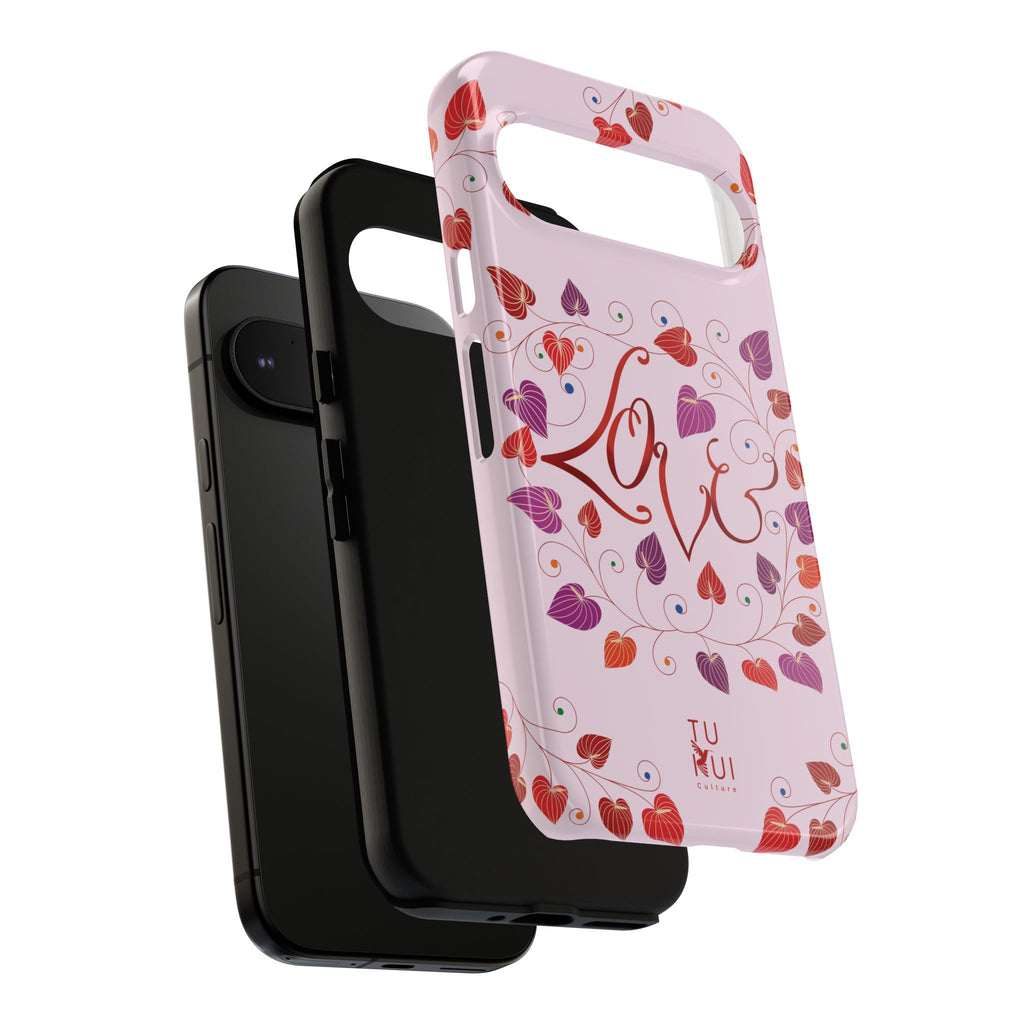 Phone Case - 'Love' Lettering Illustration