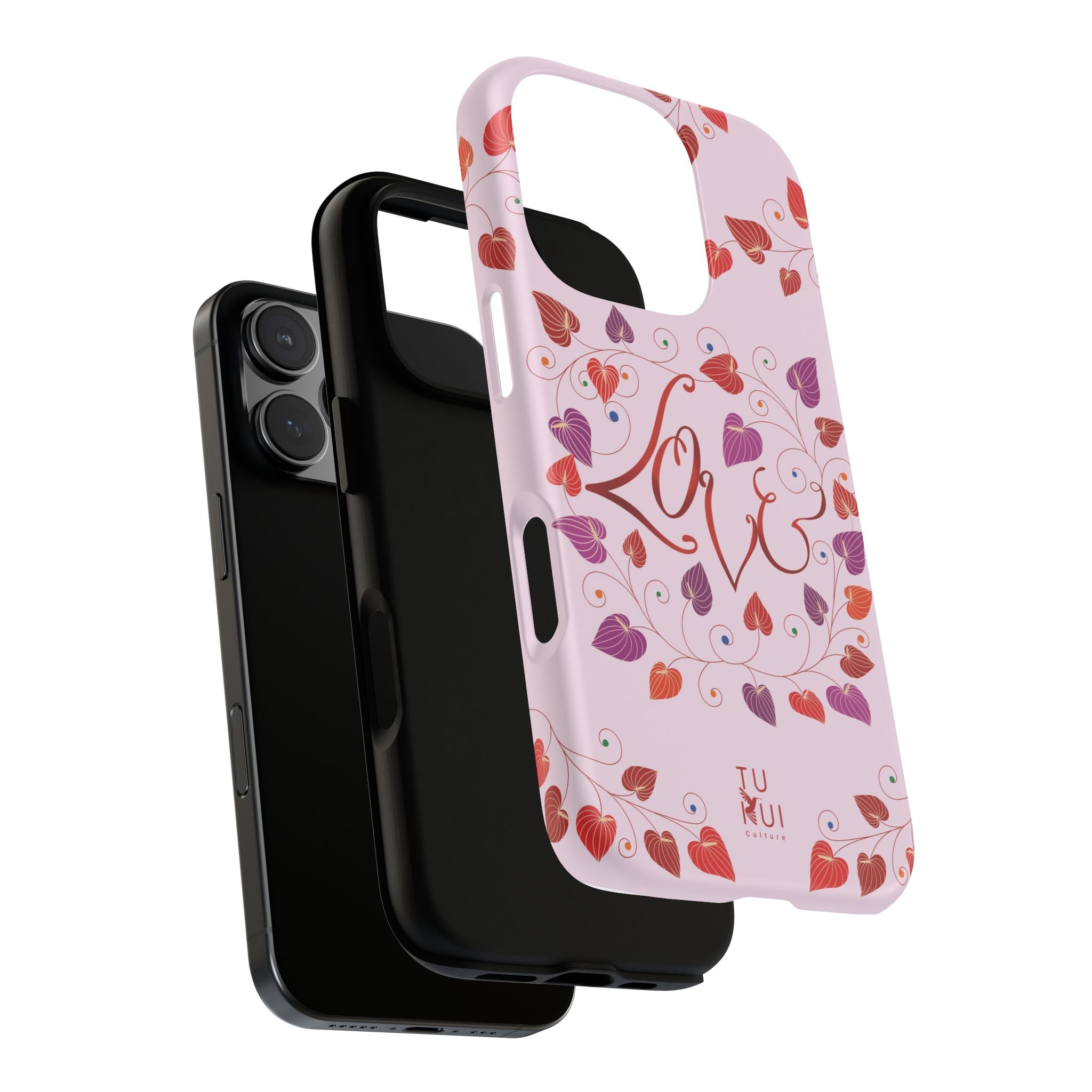 Phone Case - 'Love' Lettering Illustration