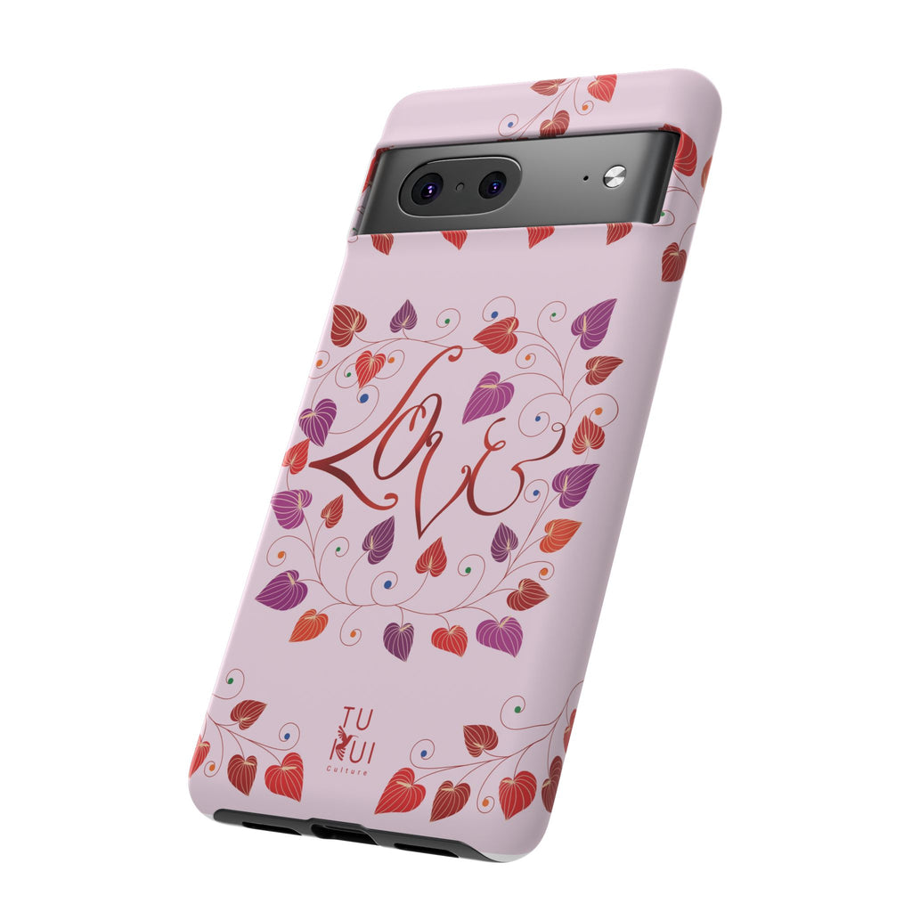 Phone Case - 'Love' Lettering Illustration