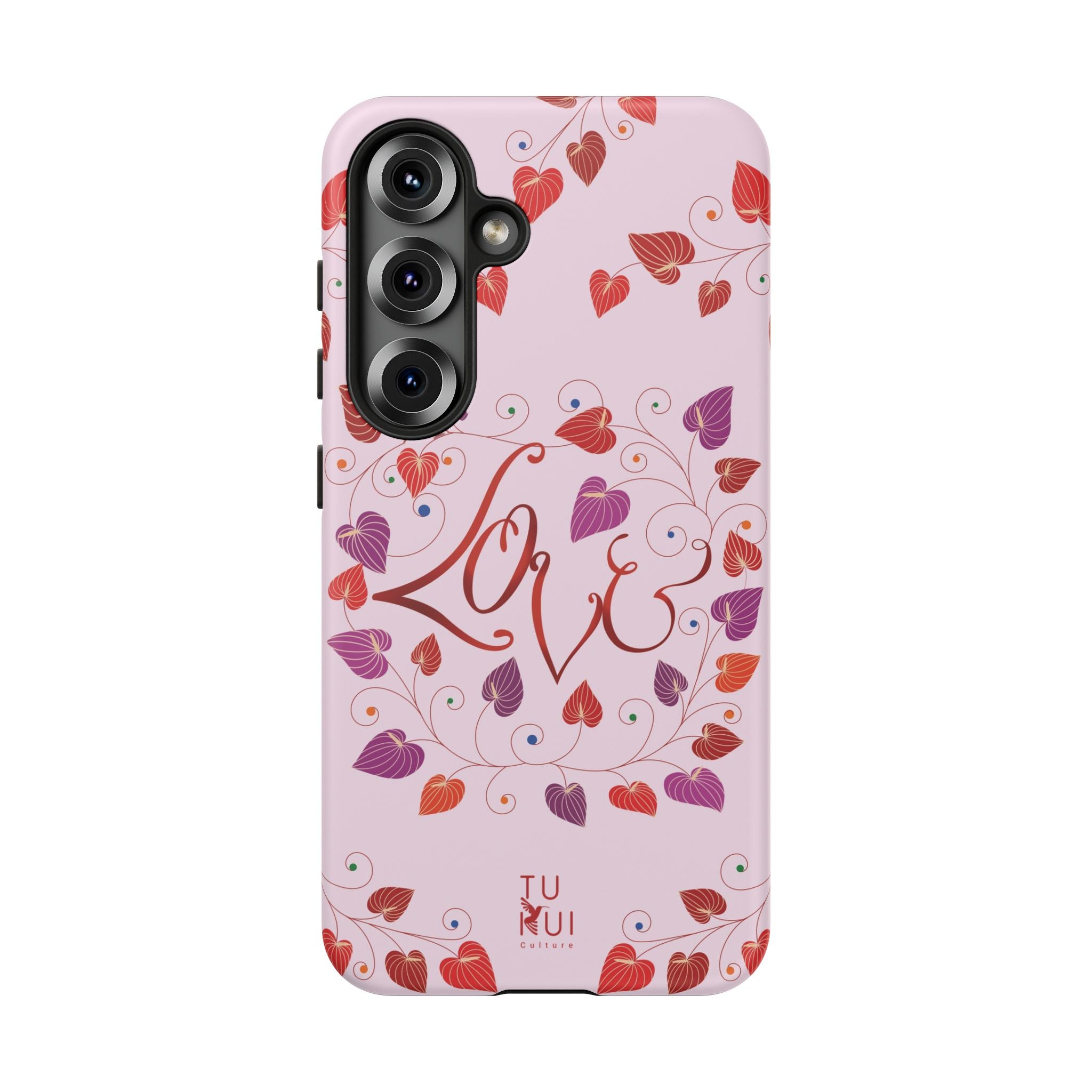 Phone Case - 'Love' Lettering Illustration