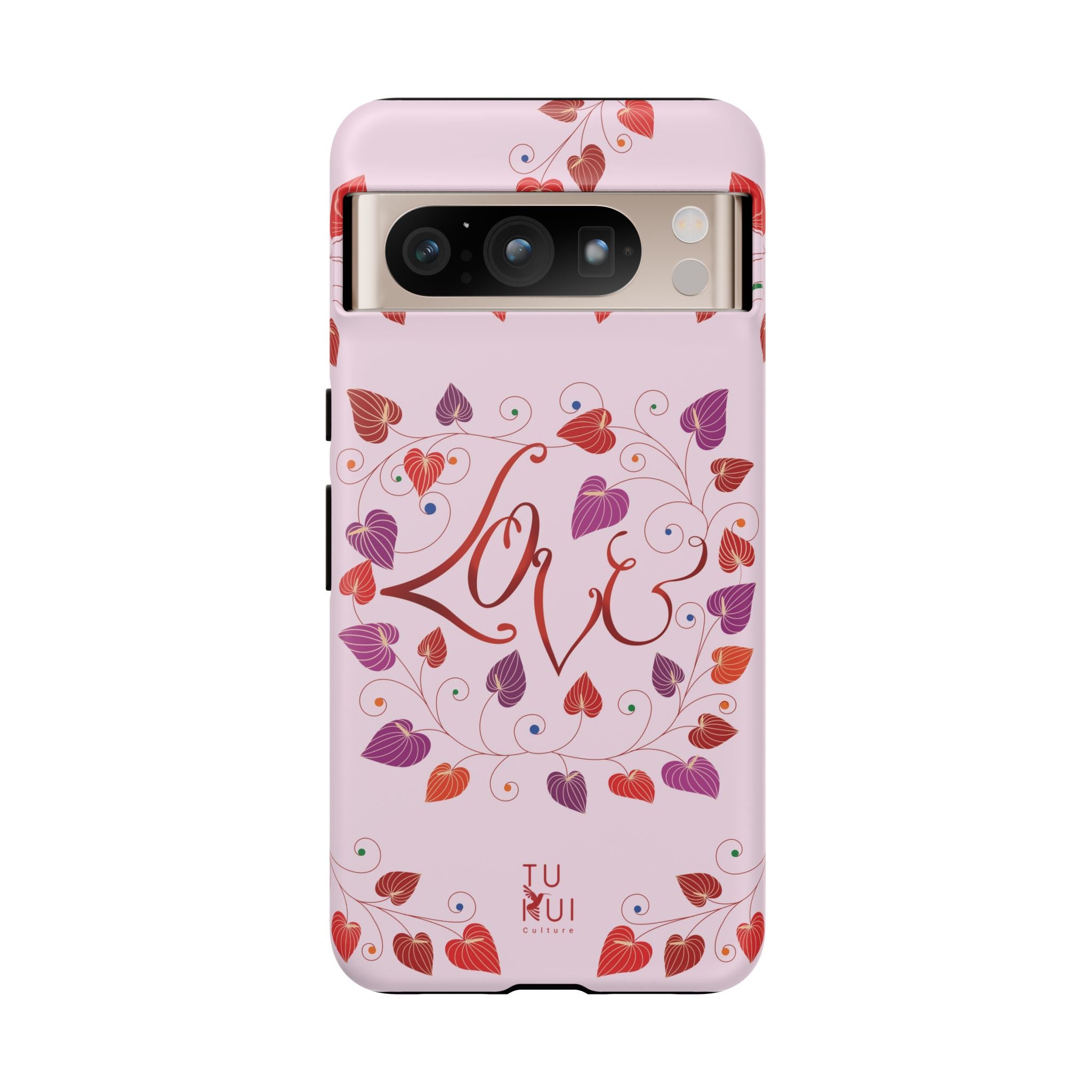 Phone Case - 'Love' Lettering Illustration