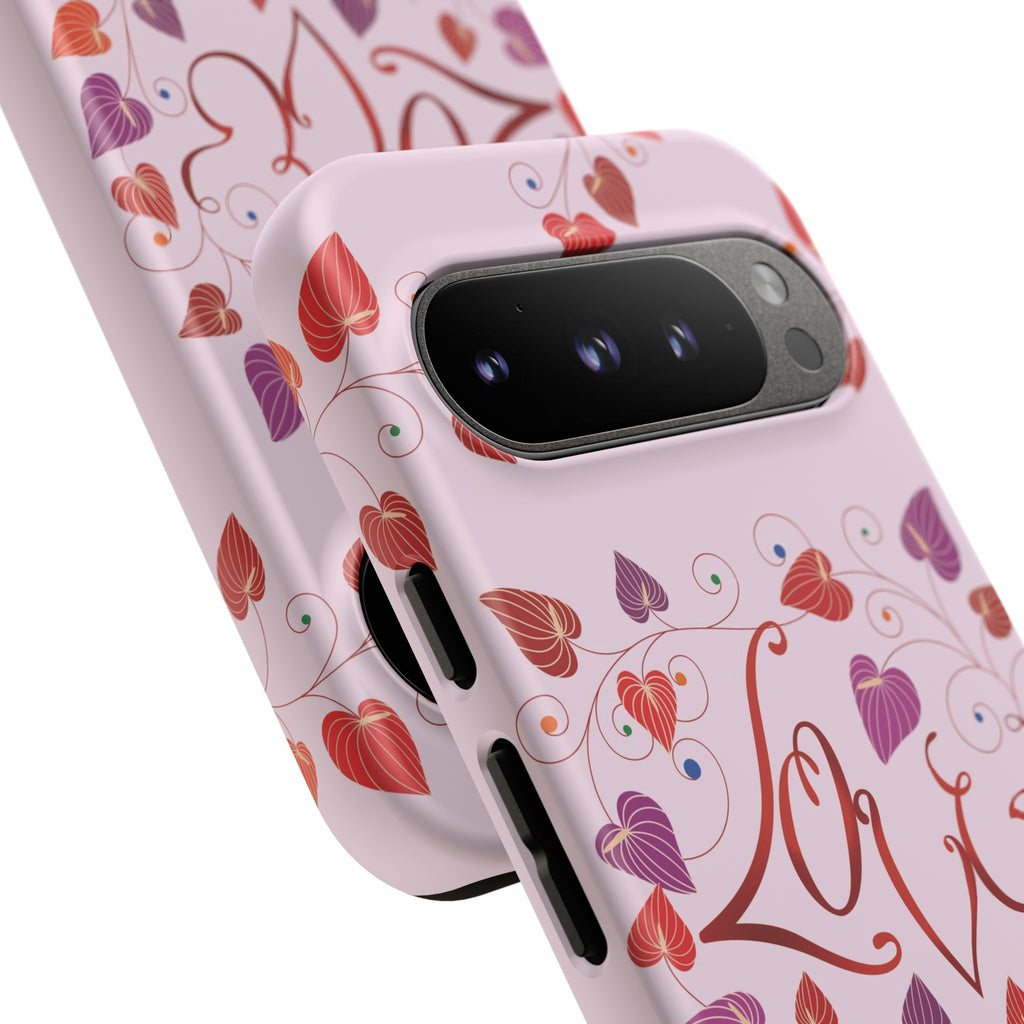Phone Case - 'Love' Lettering Illustration