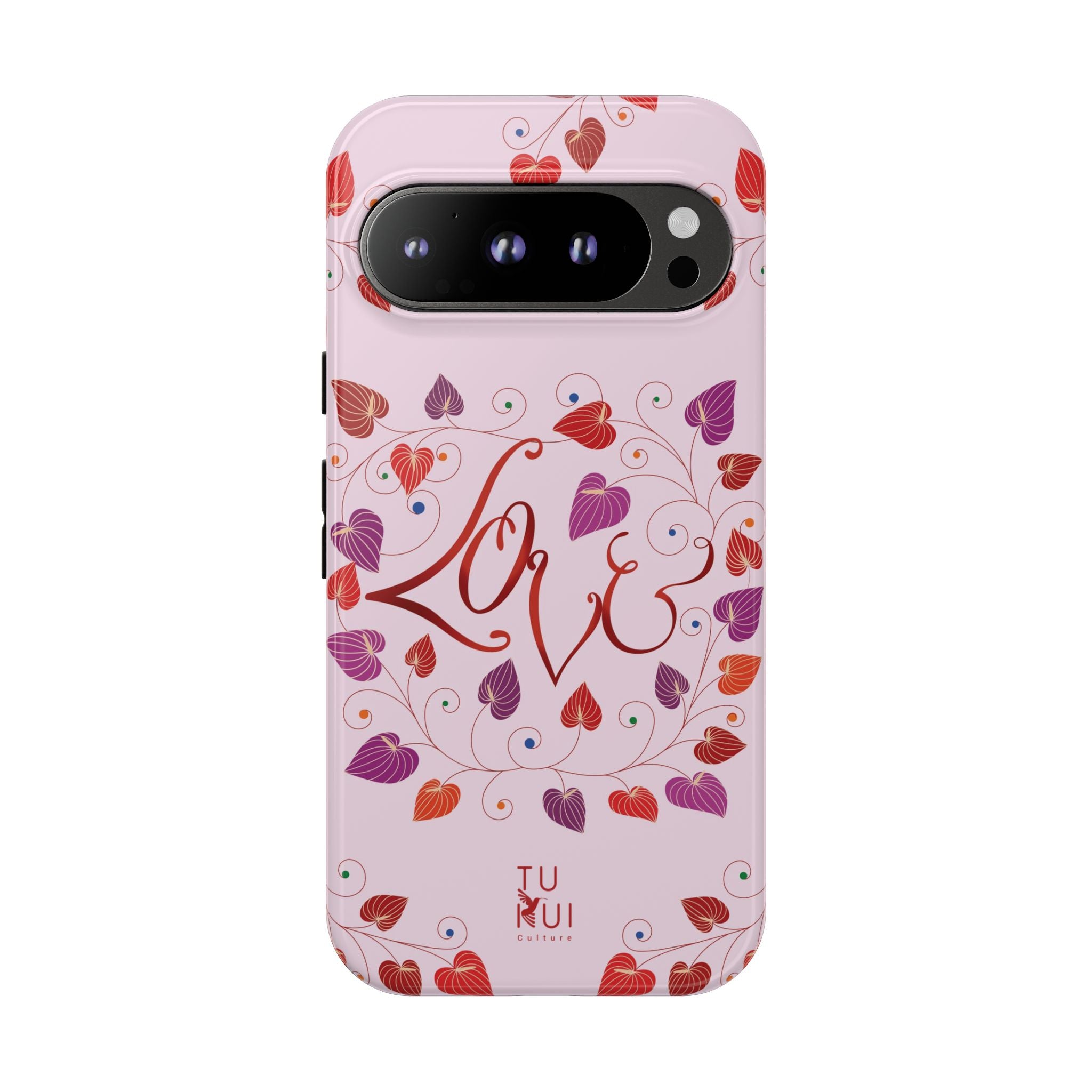 Phone Case - 'Love' Lettering Illustration