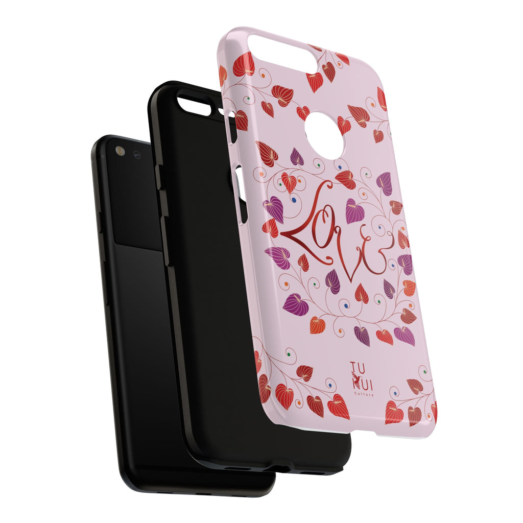 Phone Case - 'Love' Lettering Illustration