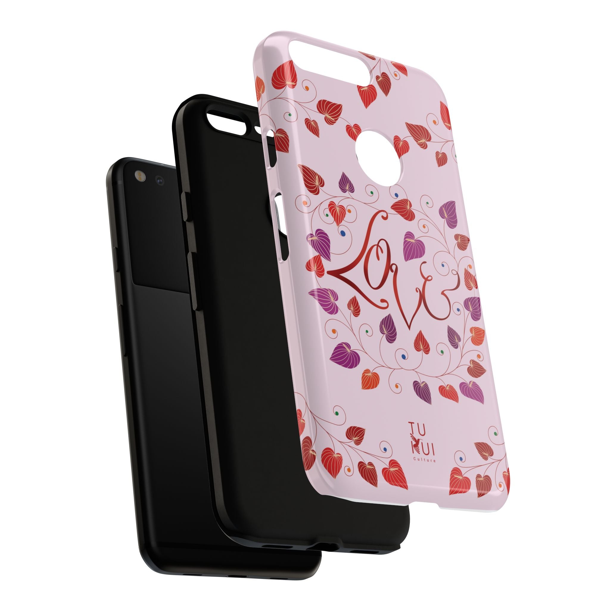 Phone Case - 'Love' Lettering Illustration