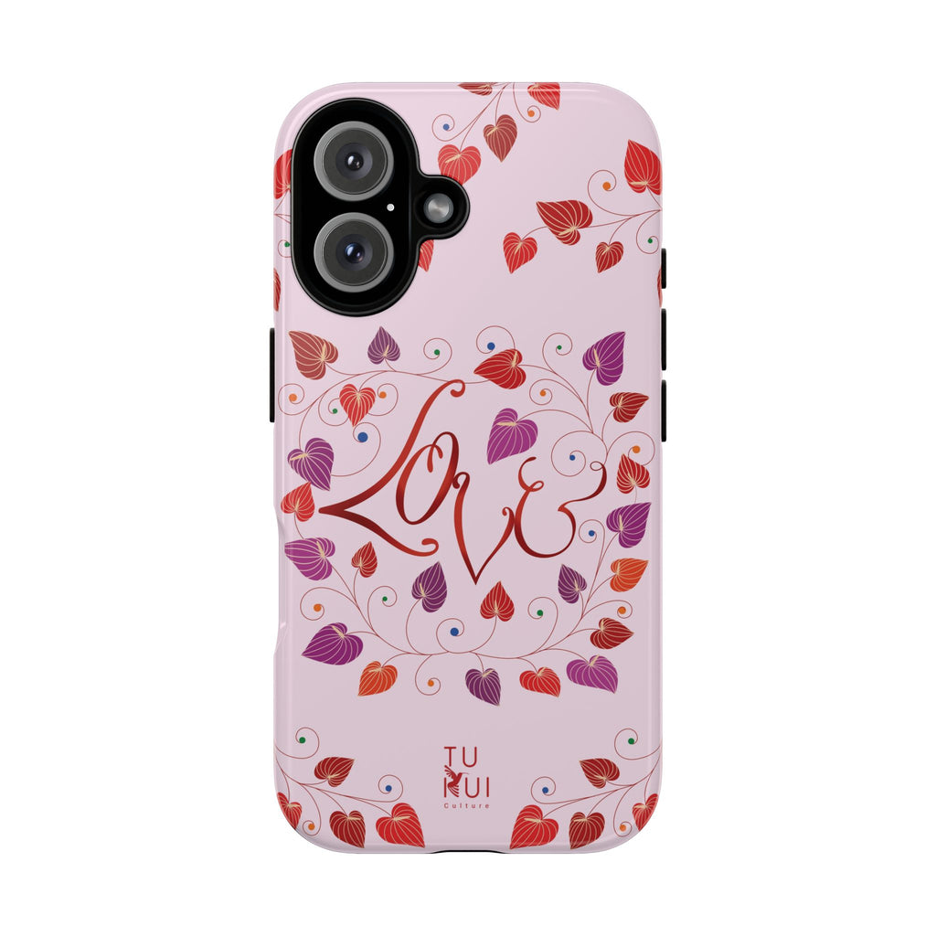 Phone Case - 'Love' Lettering Illustration