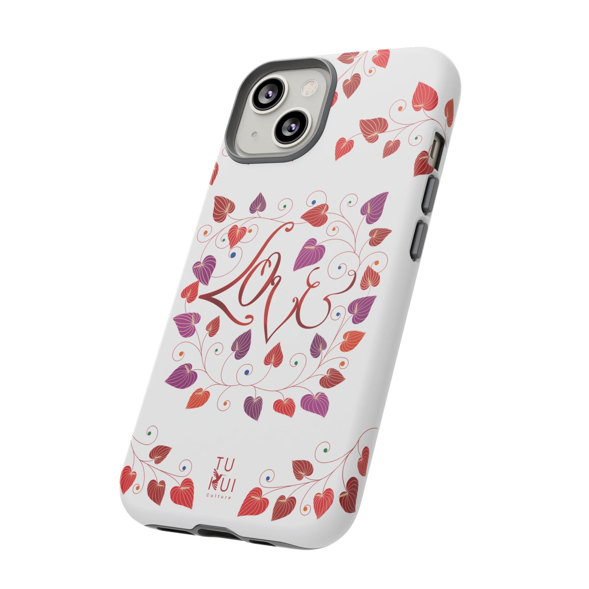 Phone Case - Love Illustration (White)