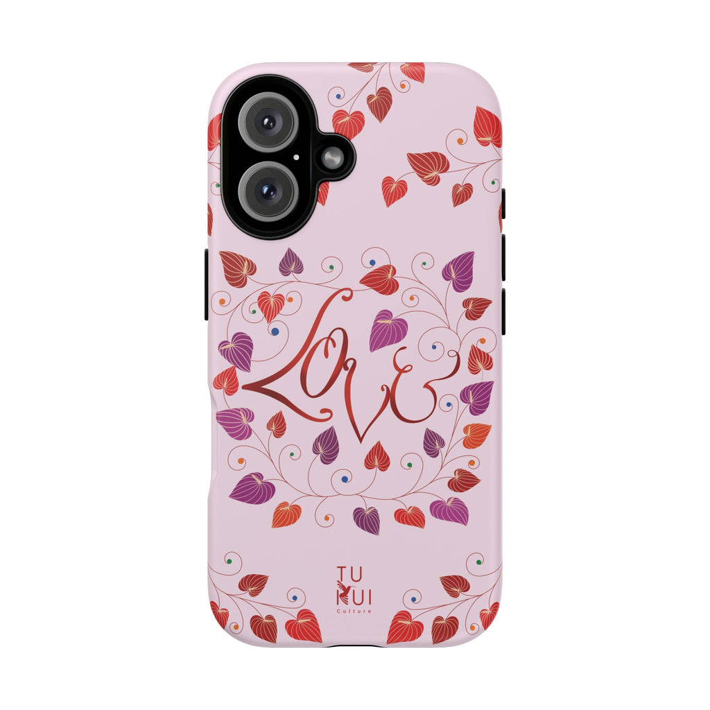 Phone Case - 'Love' Lettering Illustration