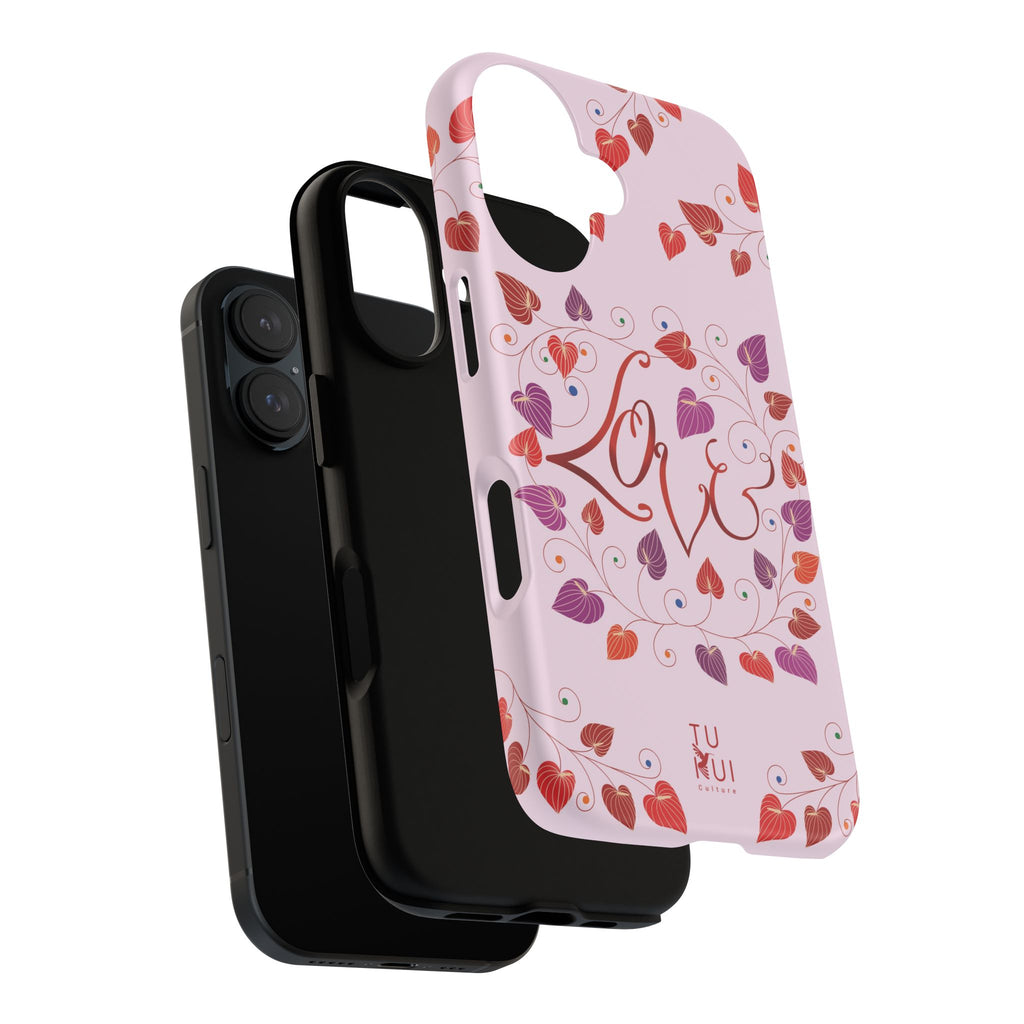 Phone Case - 'Love' Lettering Illustration