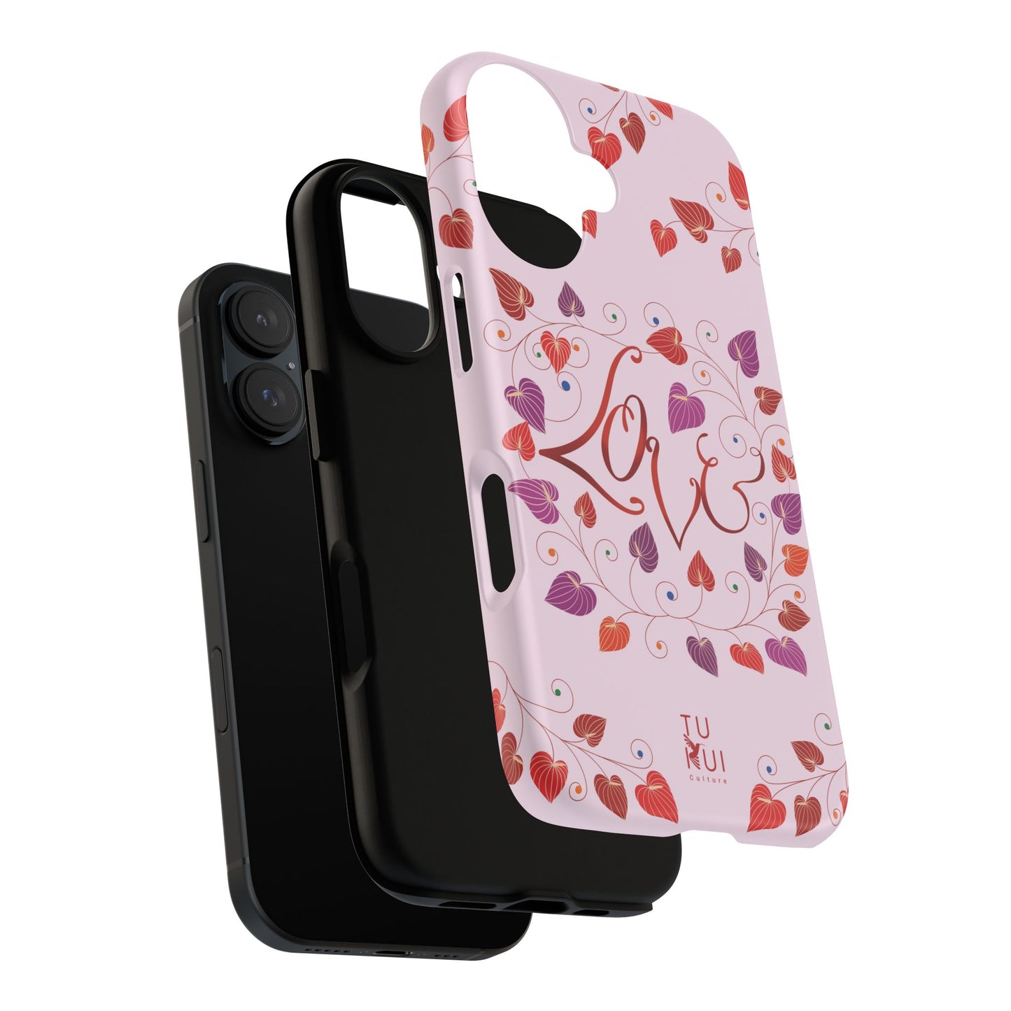 Phone Case - 'Love' Lettering Illustration