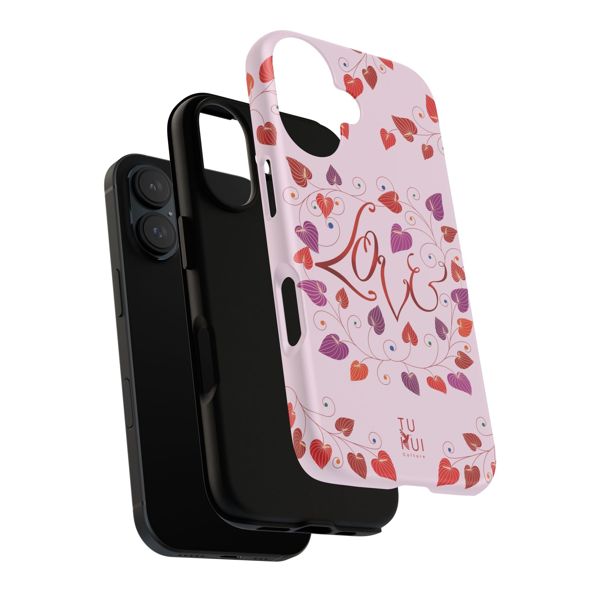 Phone Case - 'Love' Lettering Illustration
