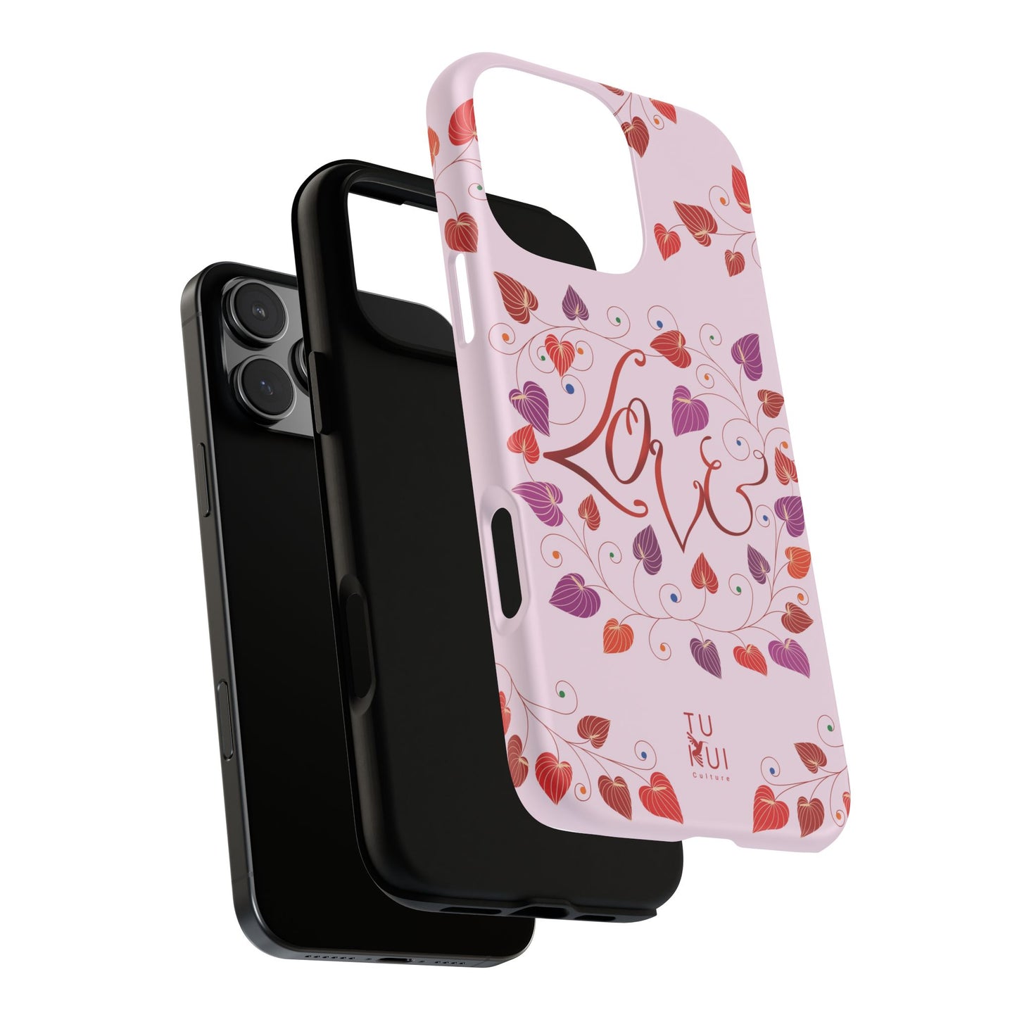 Phone Case - 'Love' Lettering Illustration