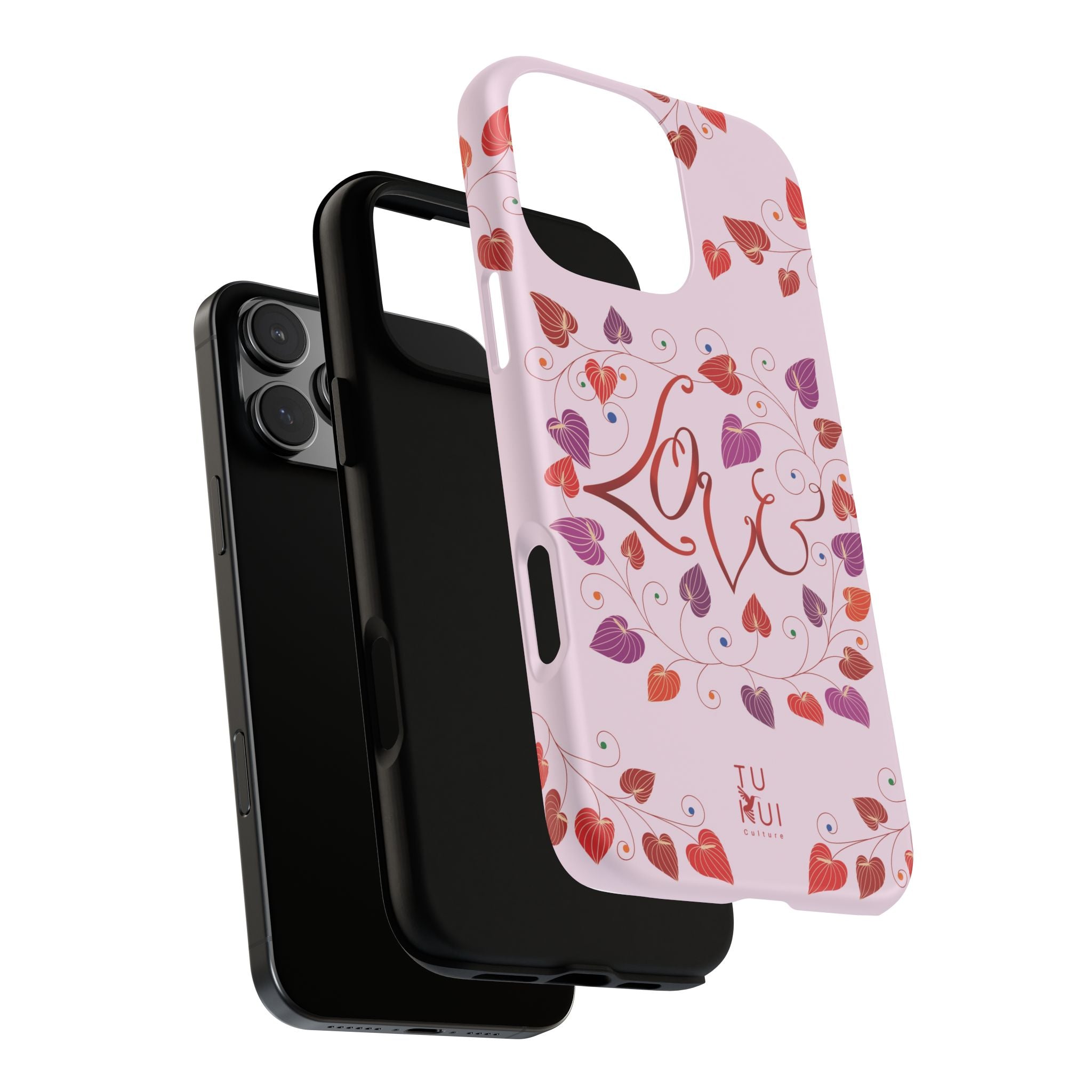 Phone Case - 'Love' Lettering Illustration