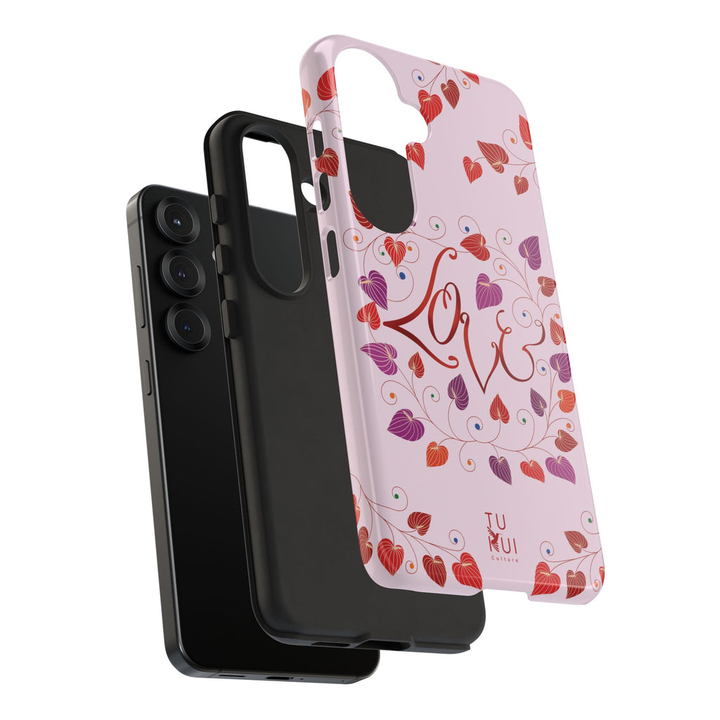 Phone Case - 'Love' Lettering Illustration