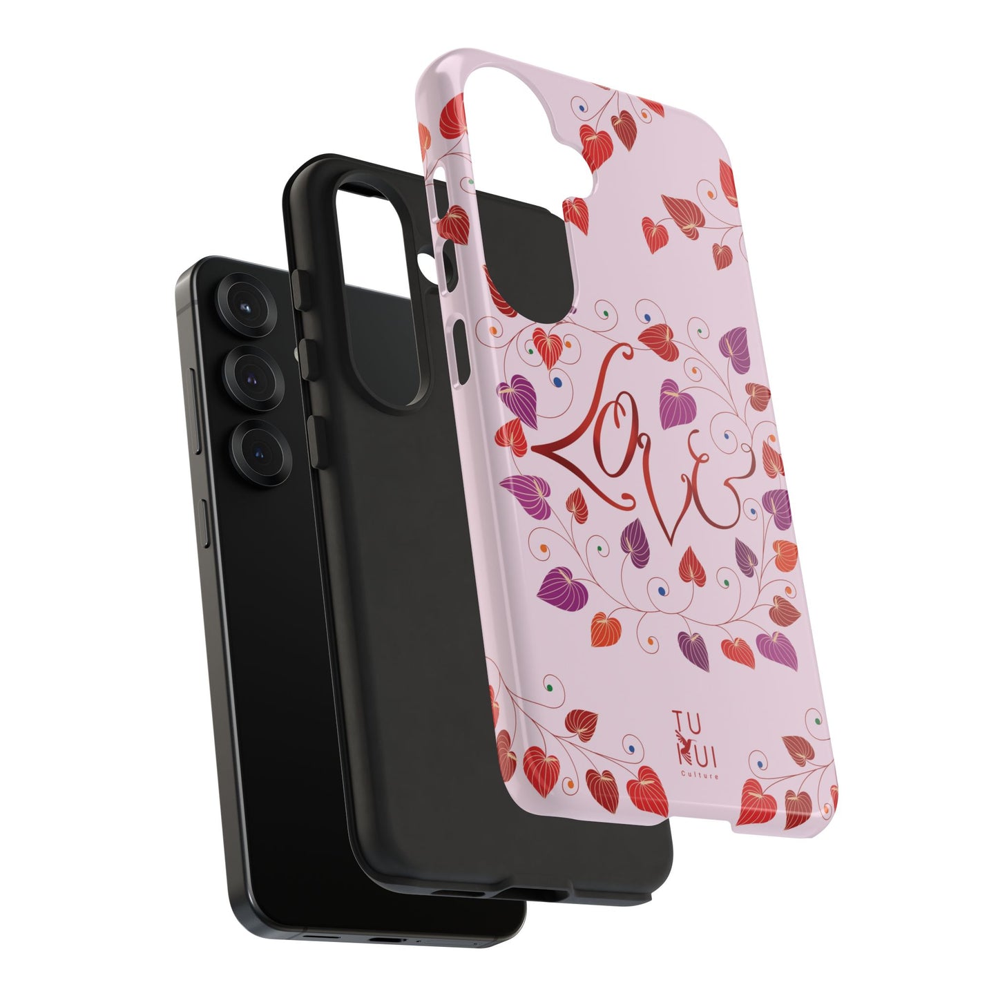 Phone Case - 'Love' Lettering Illustration