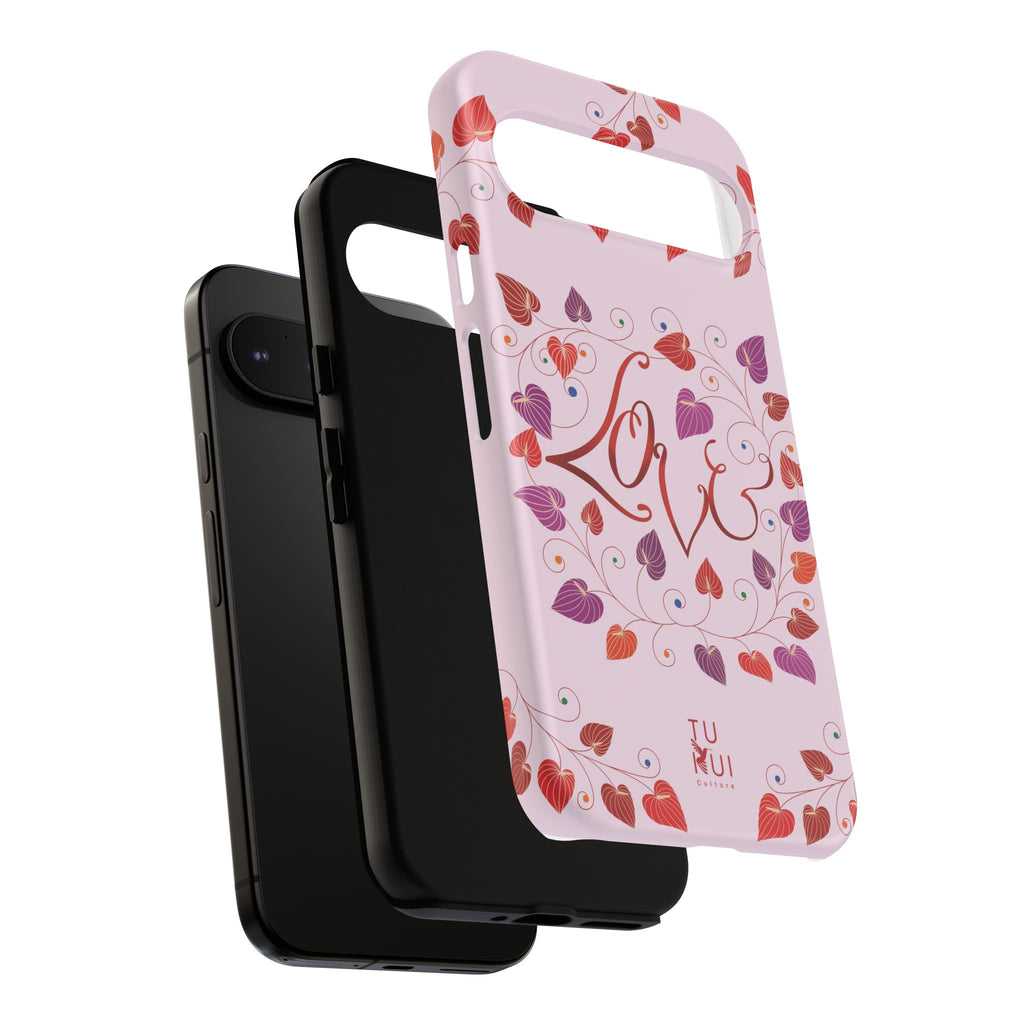 Phone Case - 'Love' Lettering Illustration