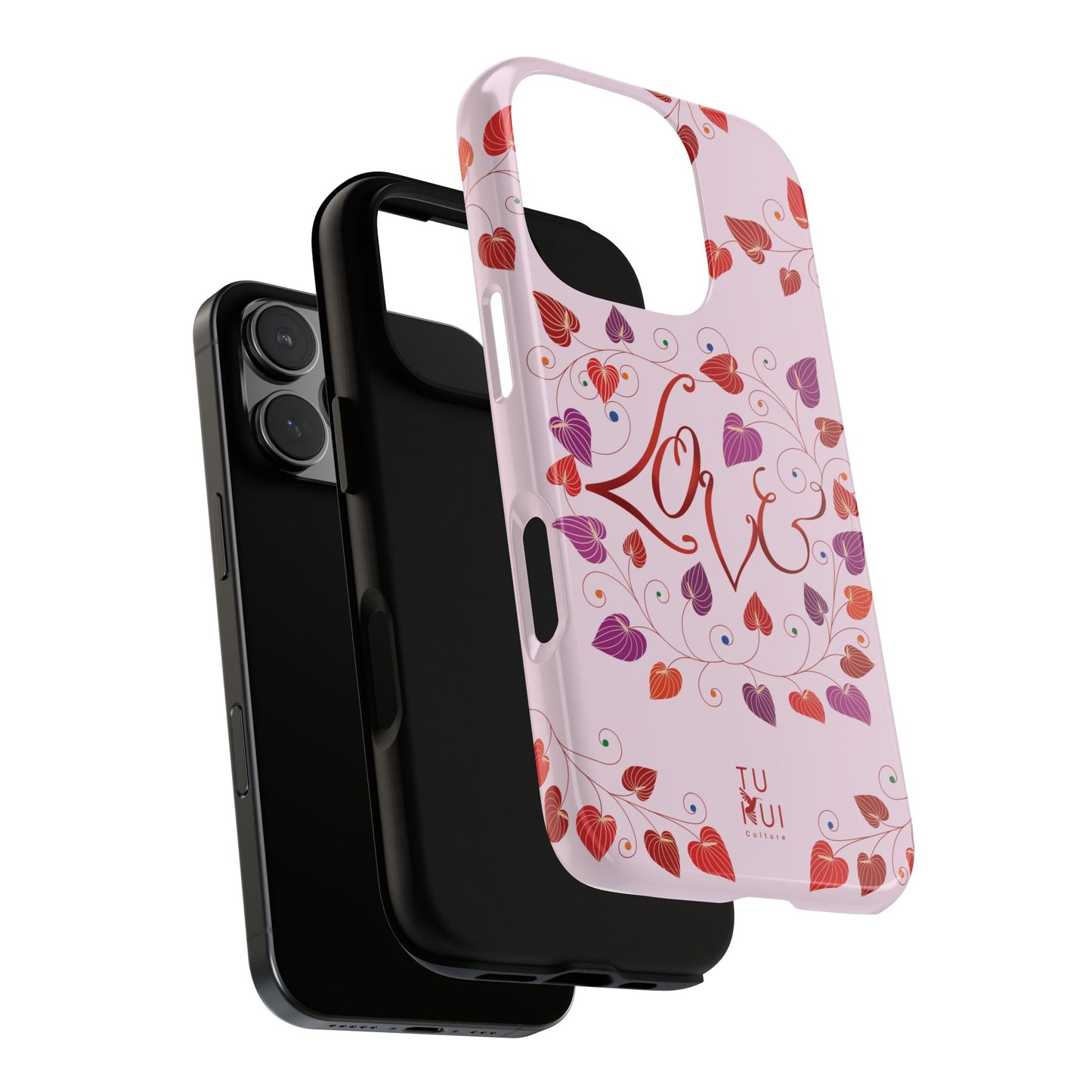 Phone Case - 'Love' Lettering Illustration