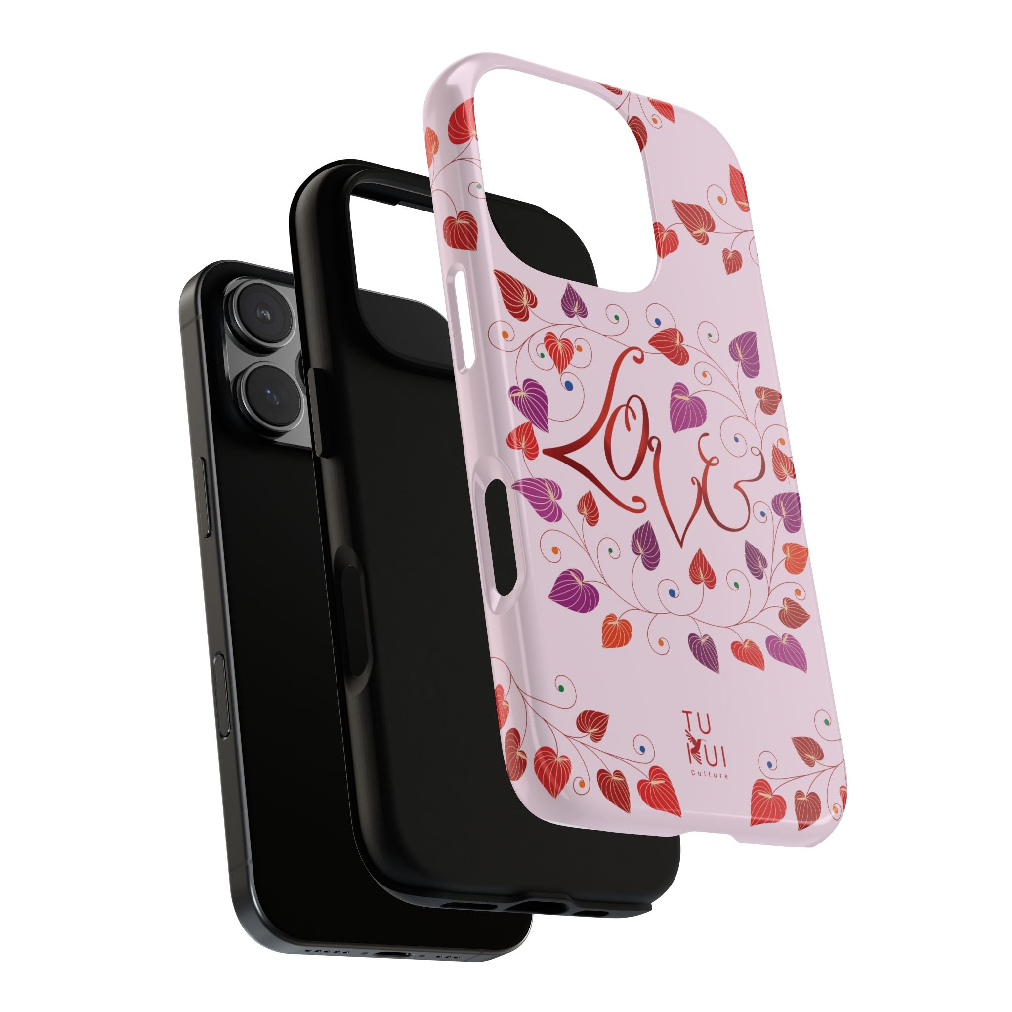 Phone Case - 'Love' Lettering Illustration
