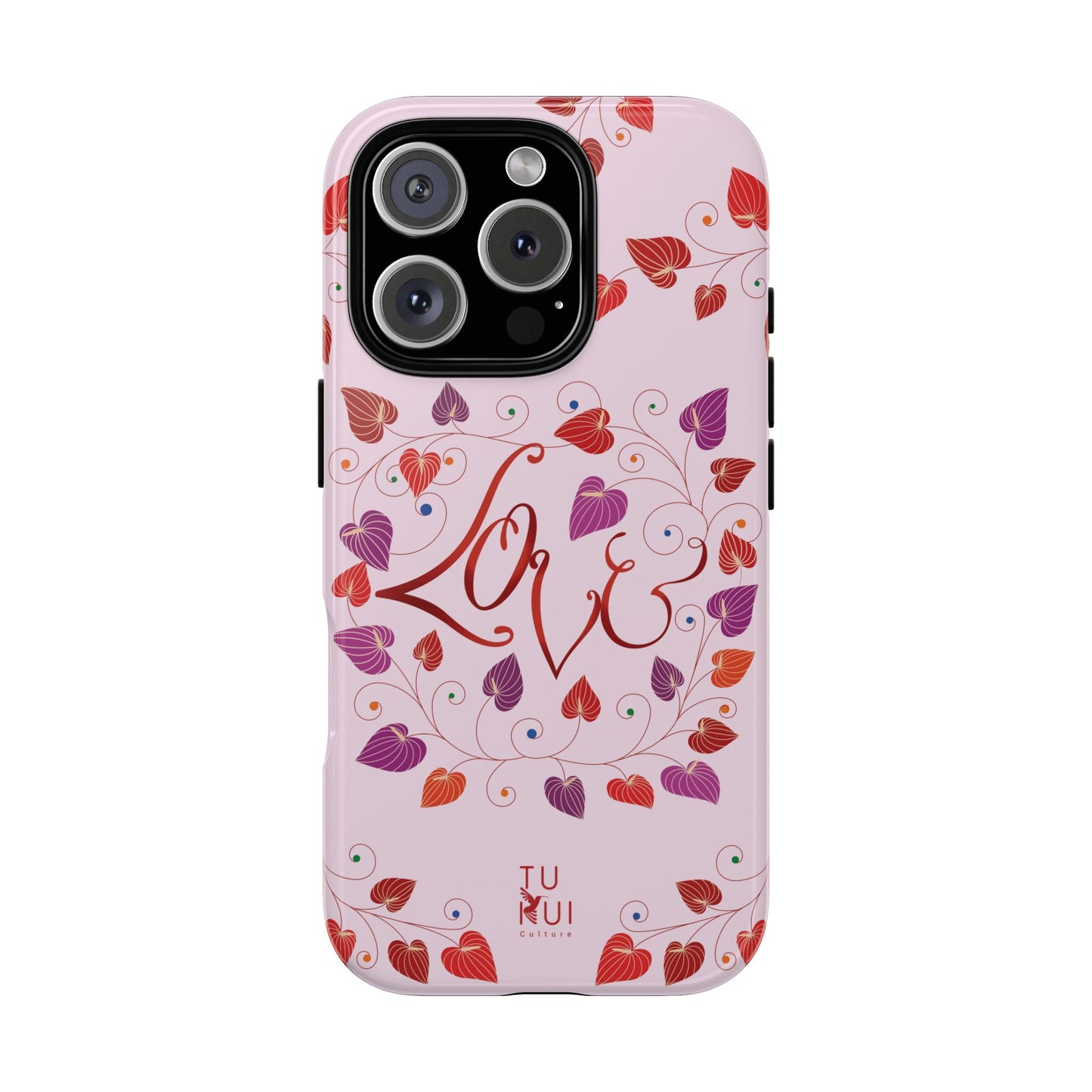 Phone Case - 'Love' Lettering Illustration