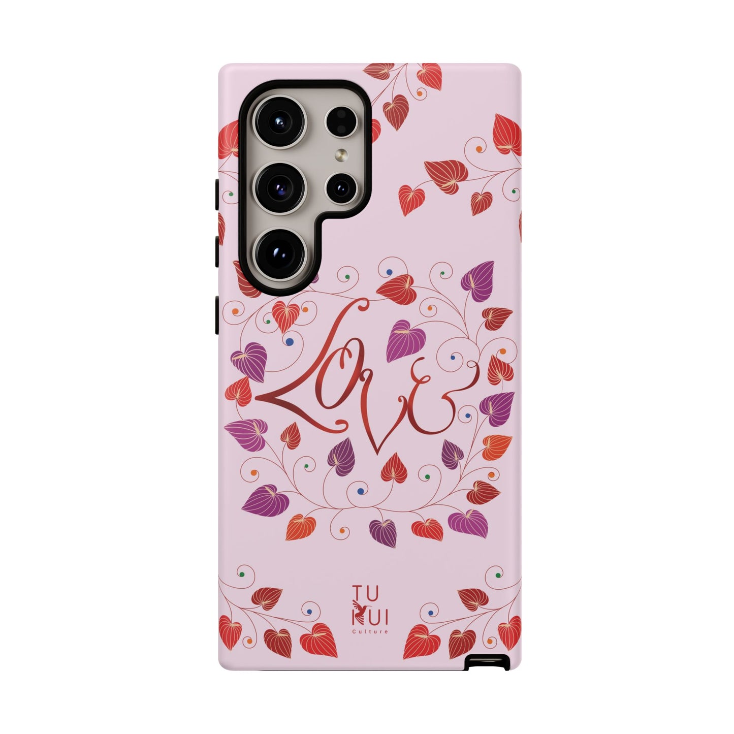 Phone Case - 'Love' Lettering Illustration