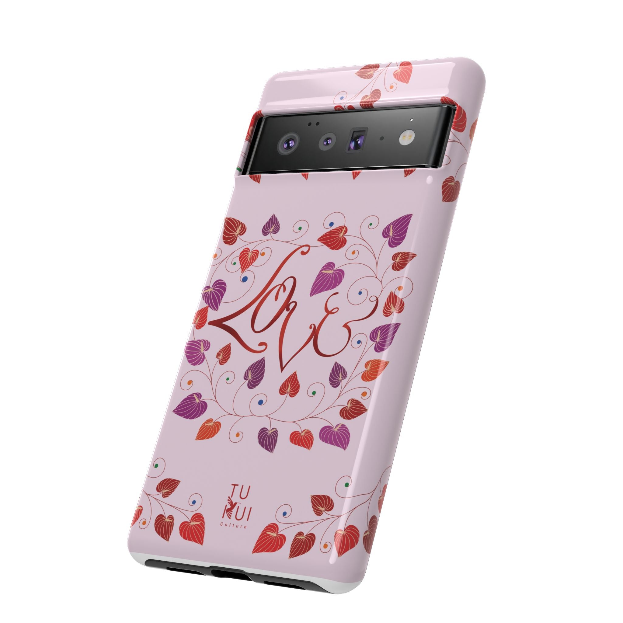 Phone Case - 'Love' Lettering Illustration