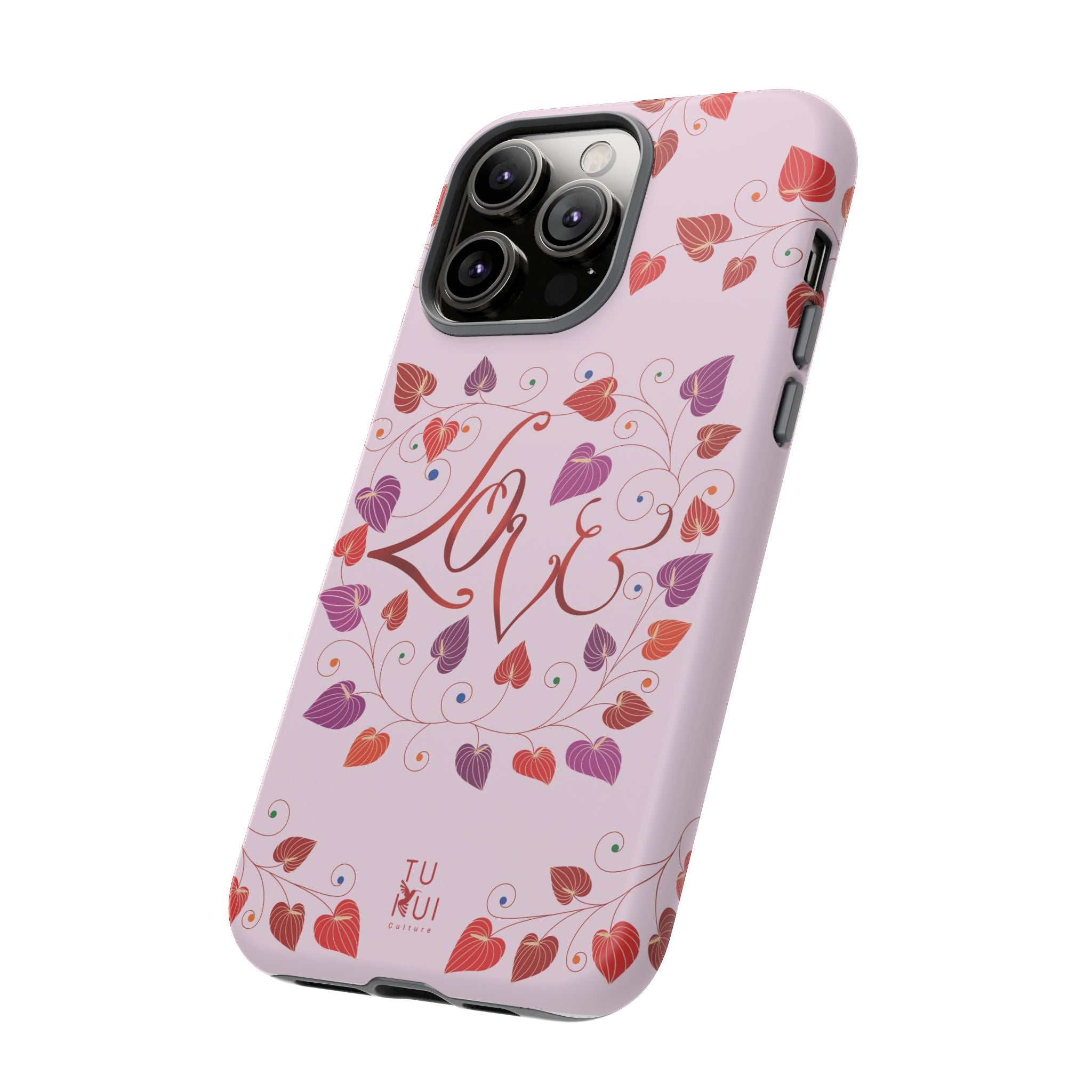 Phone Case - 'Love' Lettering Illustration