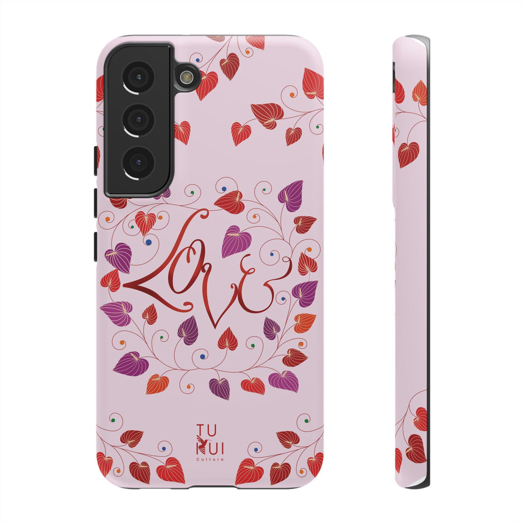 Phone Case - 'Love' Lettering Illustration