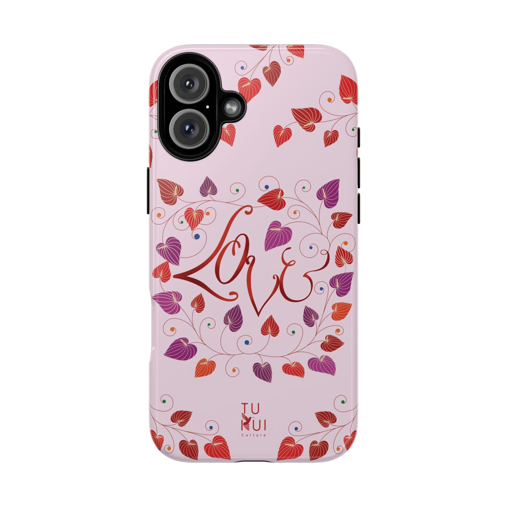 Phone Case - 'Love' Lettering Illustration