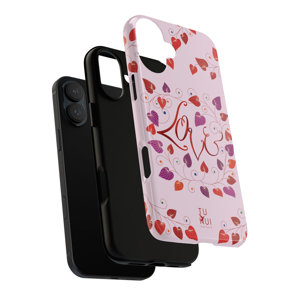 Phone Case - 'Love' Lettering Illustration