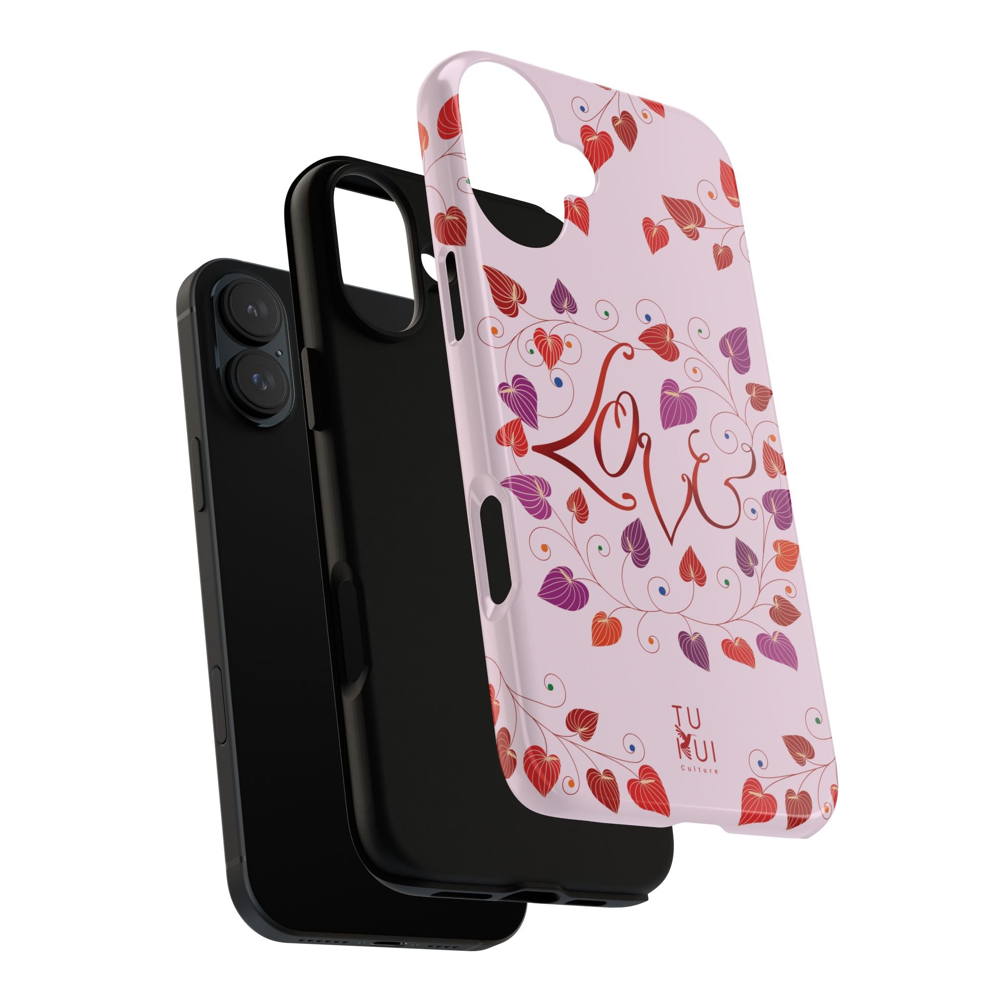 Phone Case - 'Love' Lettering Illustration