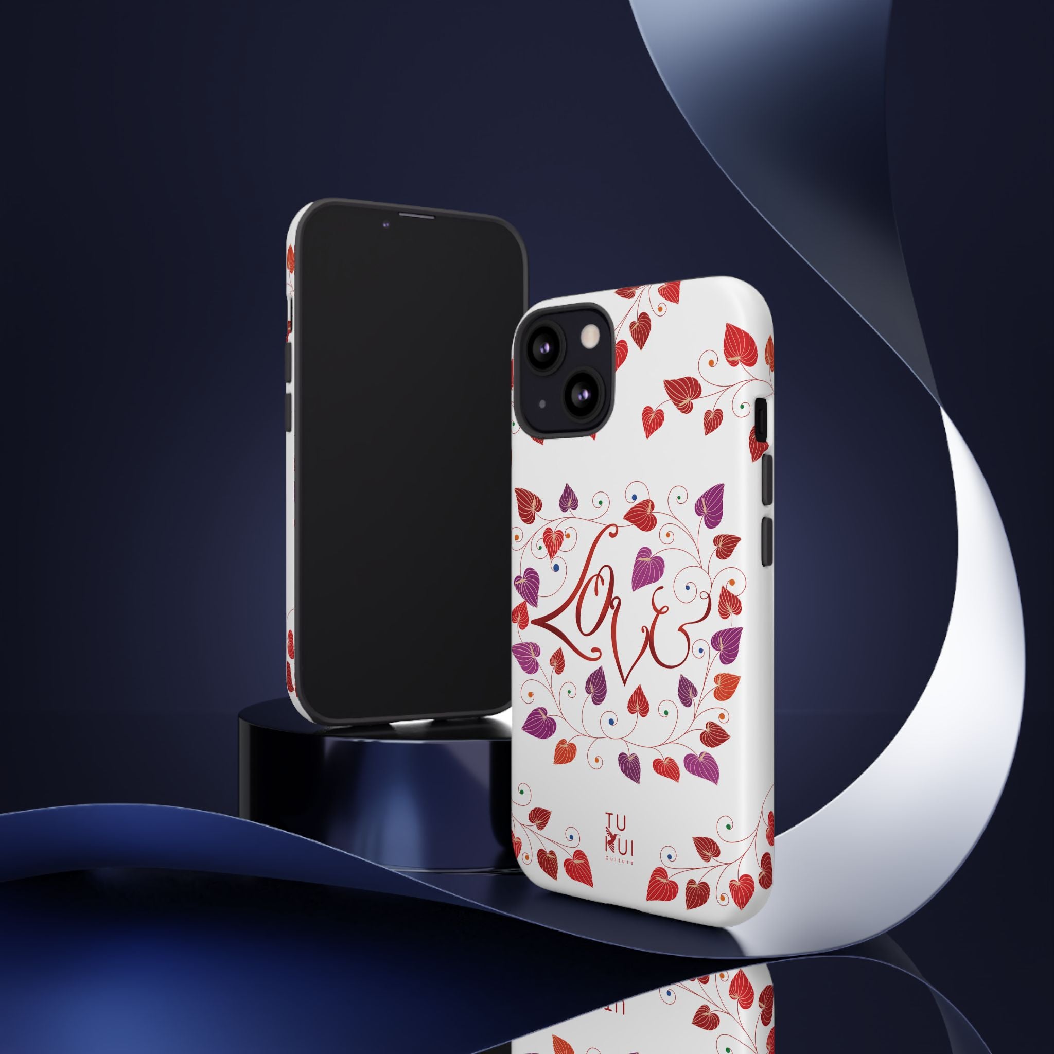 Phone Case - Love Illustration (White)