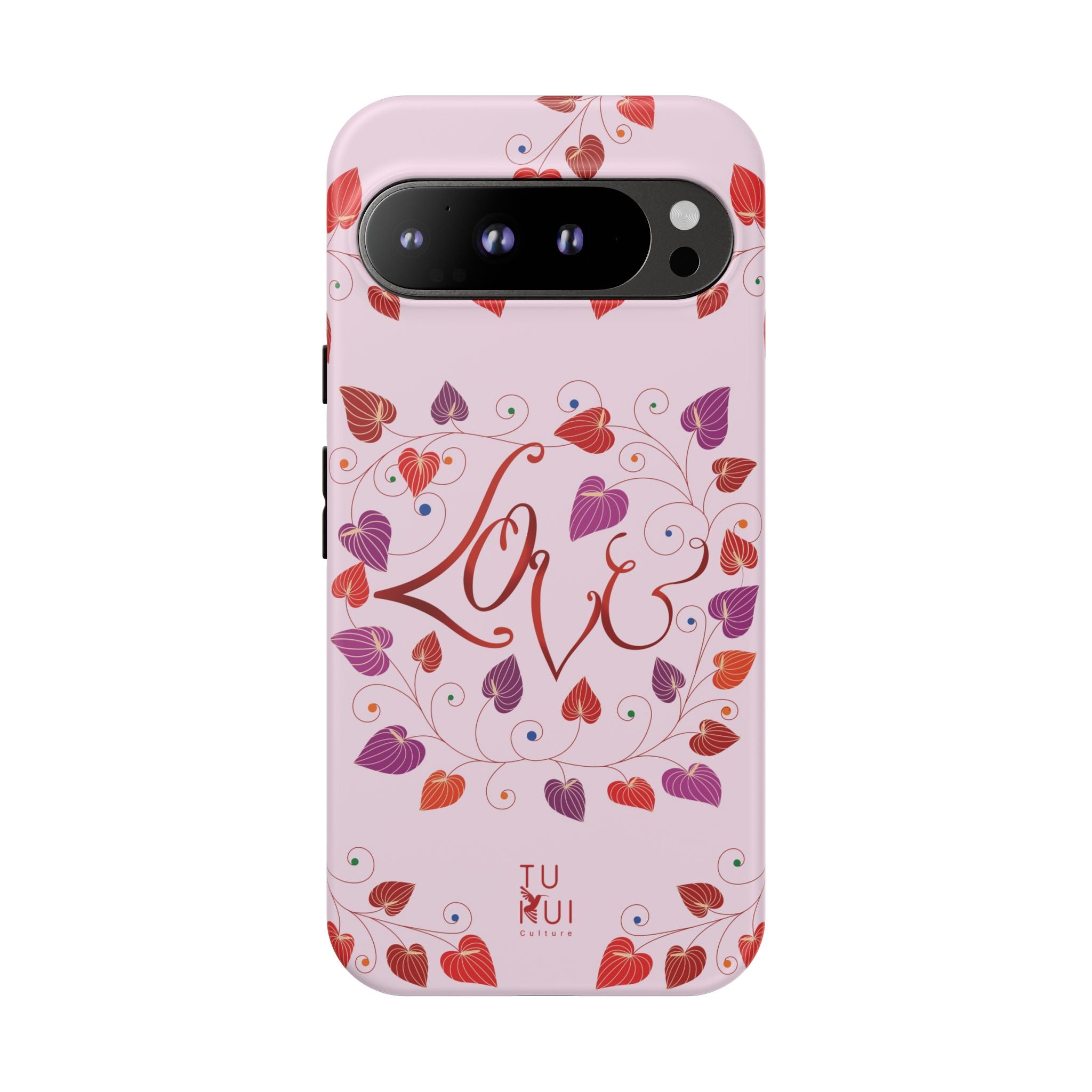 Phone Case - 'Love' Lettering Illustration