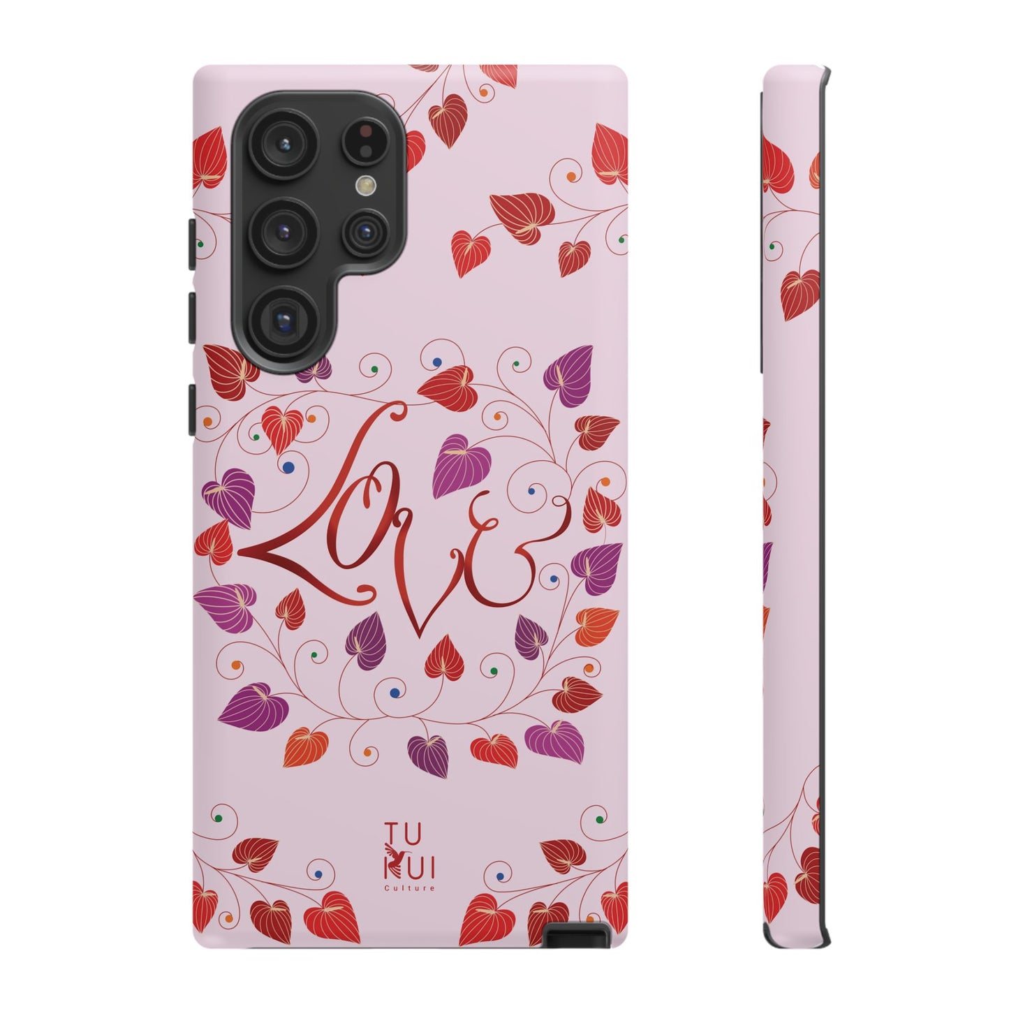 Phone Case - 'Love' Lettering Illustration