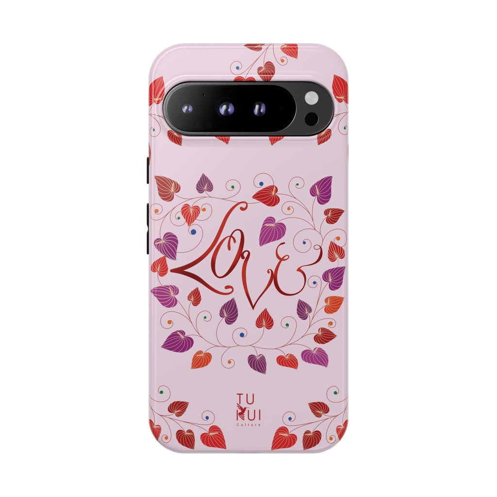 Phone Case - 'Love' Lettering Illustration