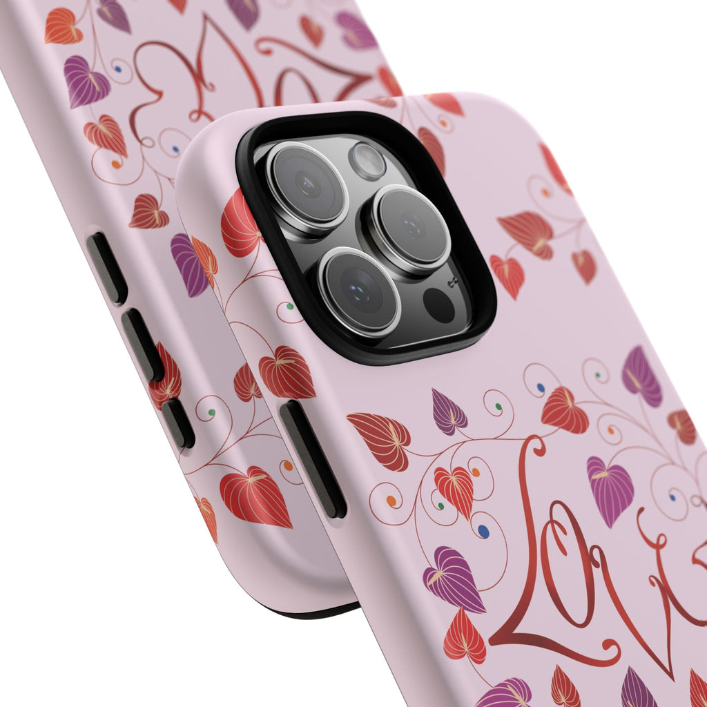 Phone Case - 'Love' Lettering Illustration