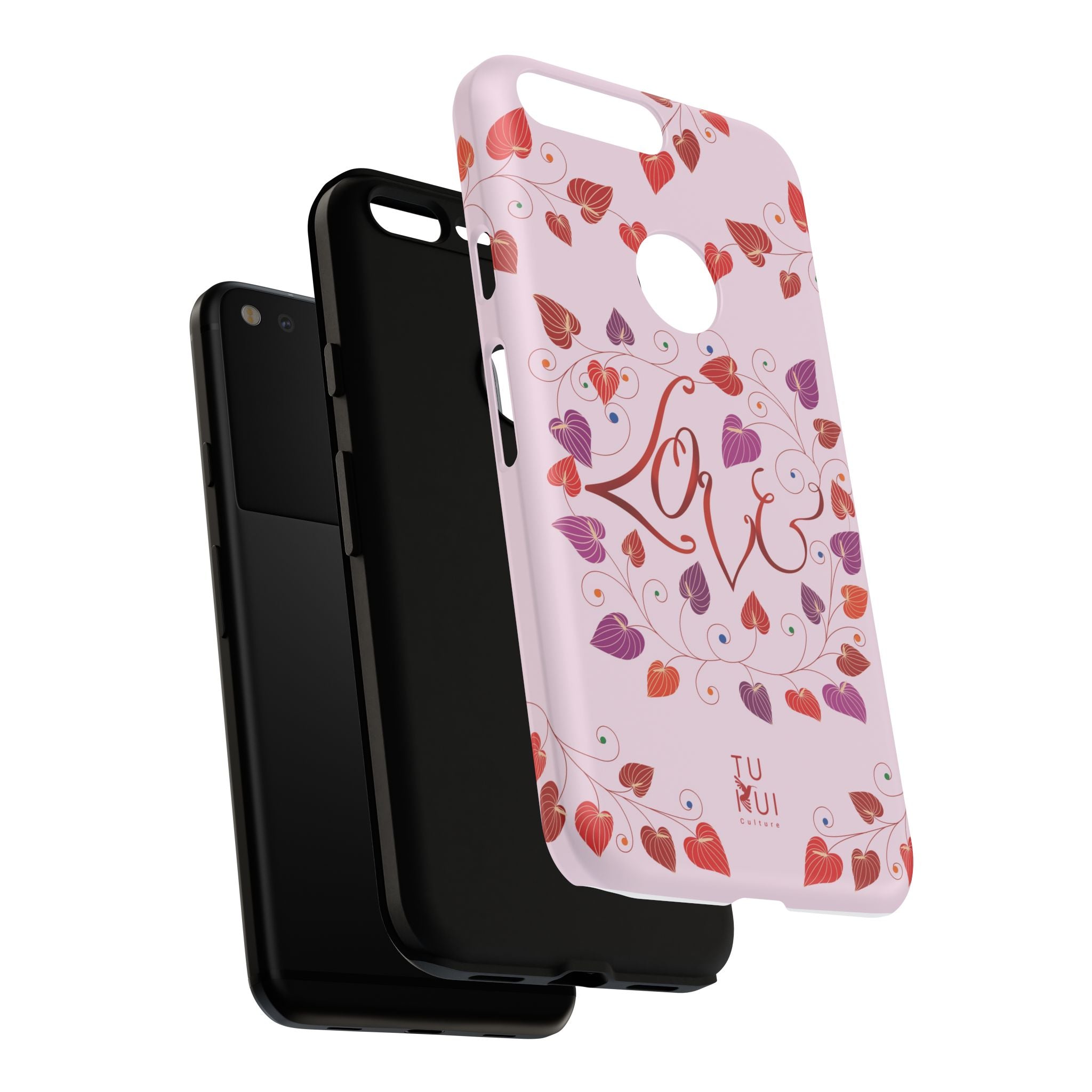 Phone Case - 'Love' Lettering Illustration