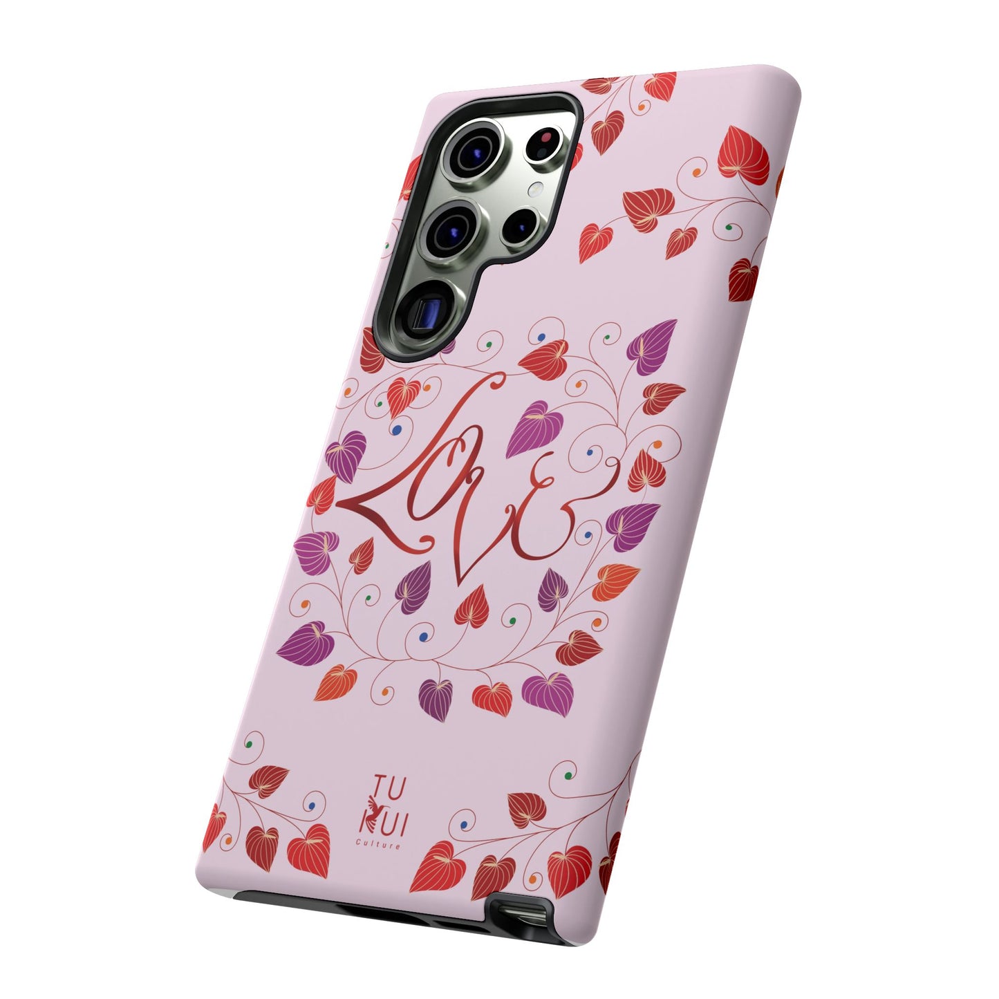 Phone Case - 'Love' Lettering Illustration